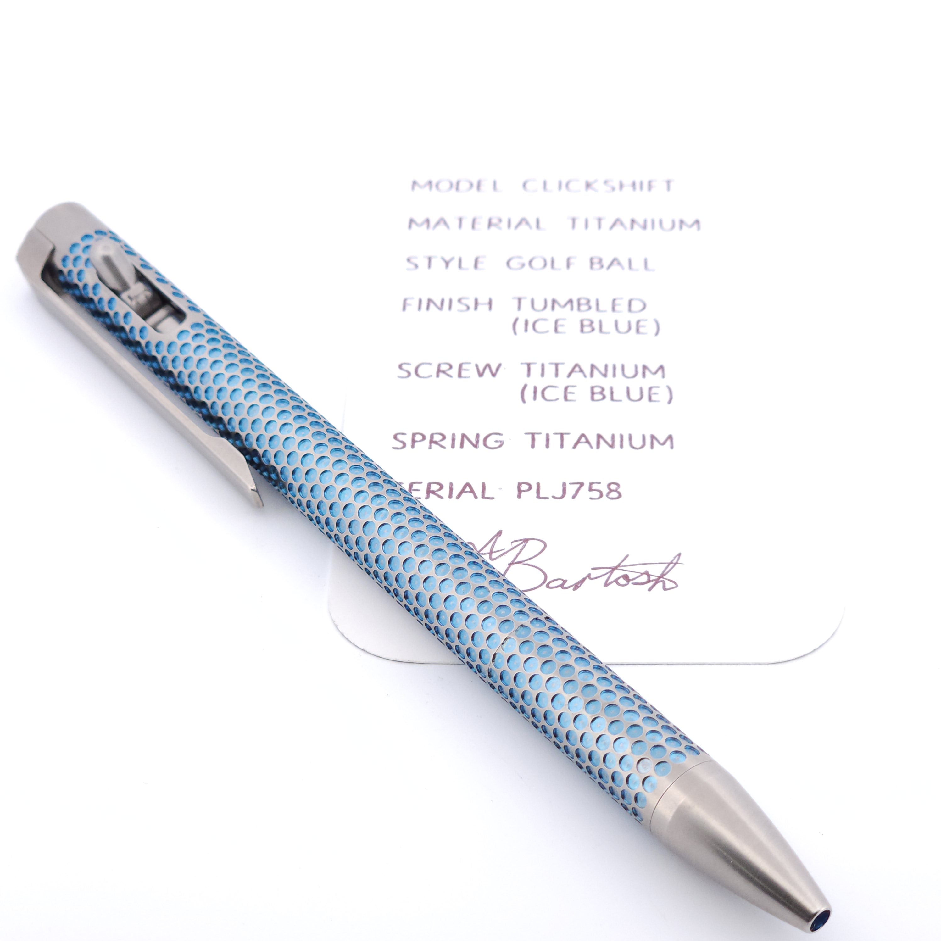 PenLab™ Custom Pen: PLJ758 - "Golf Ball"