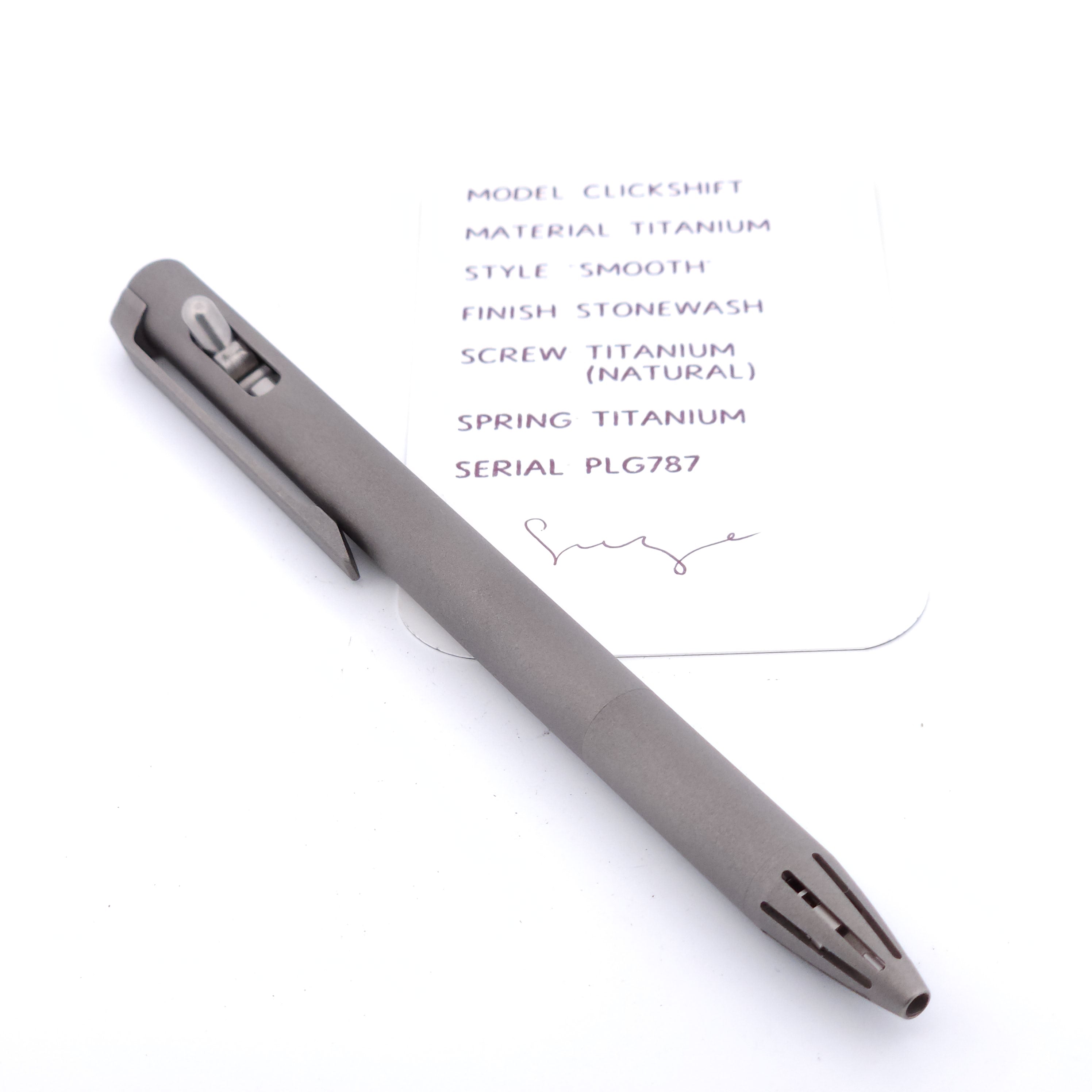PenLab™ Custom Pen: PLG787 - "Smooth" (Stonewash)