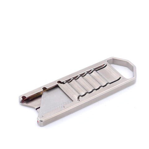 SlideClick™ Utility Blade Knife - Titanium - KA059