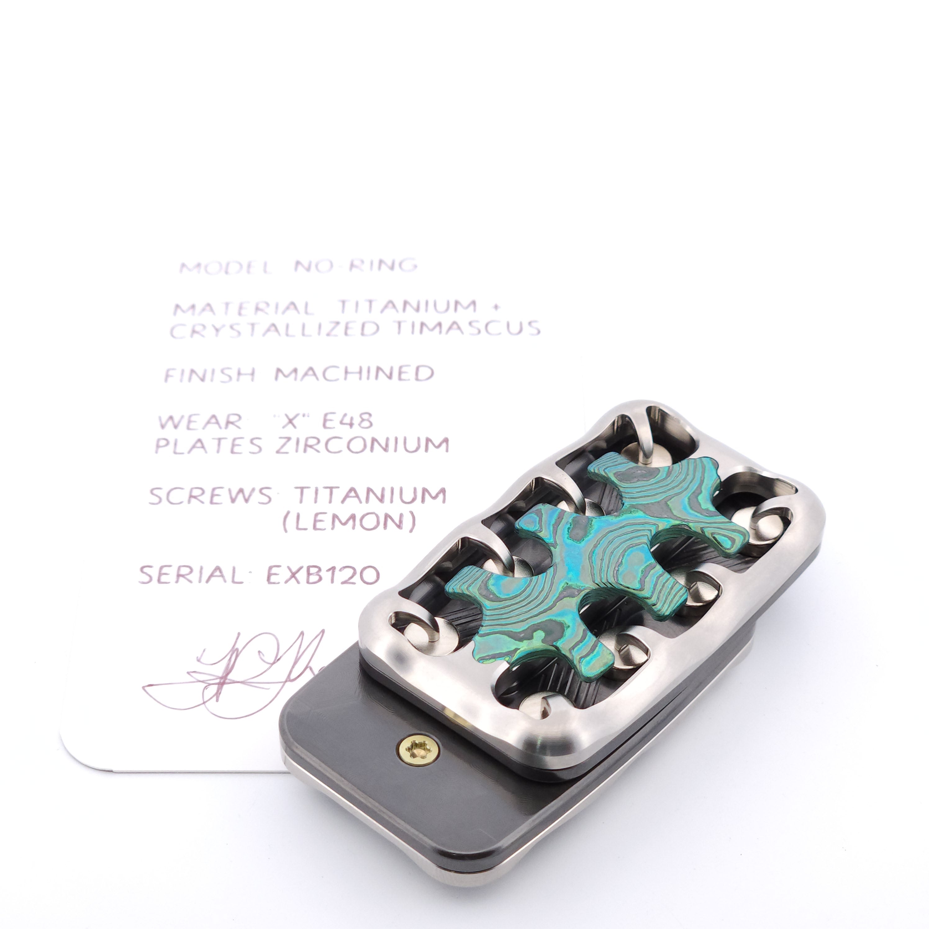 Exotic Custom Slider: EXB120 - No-Ring