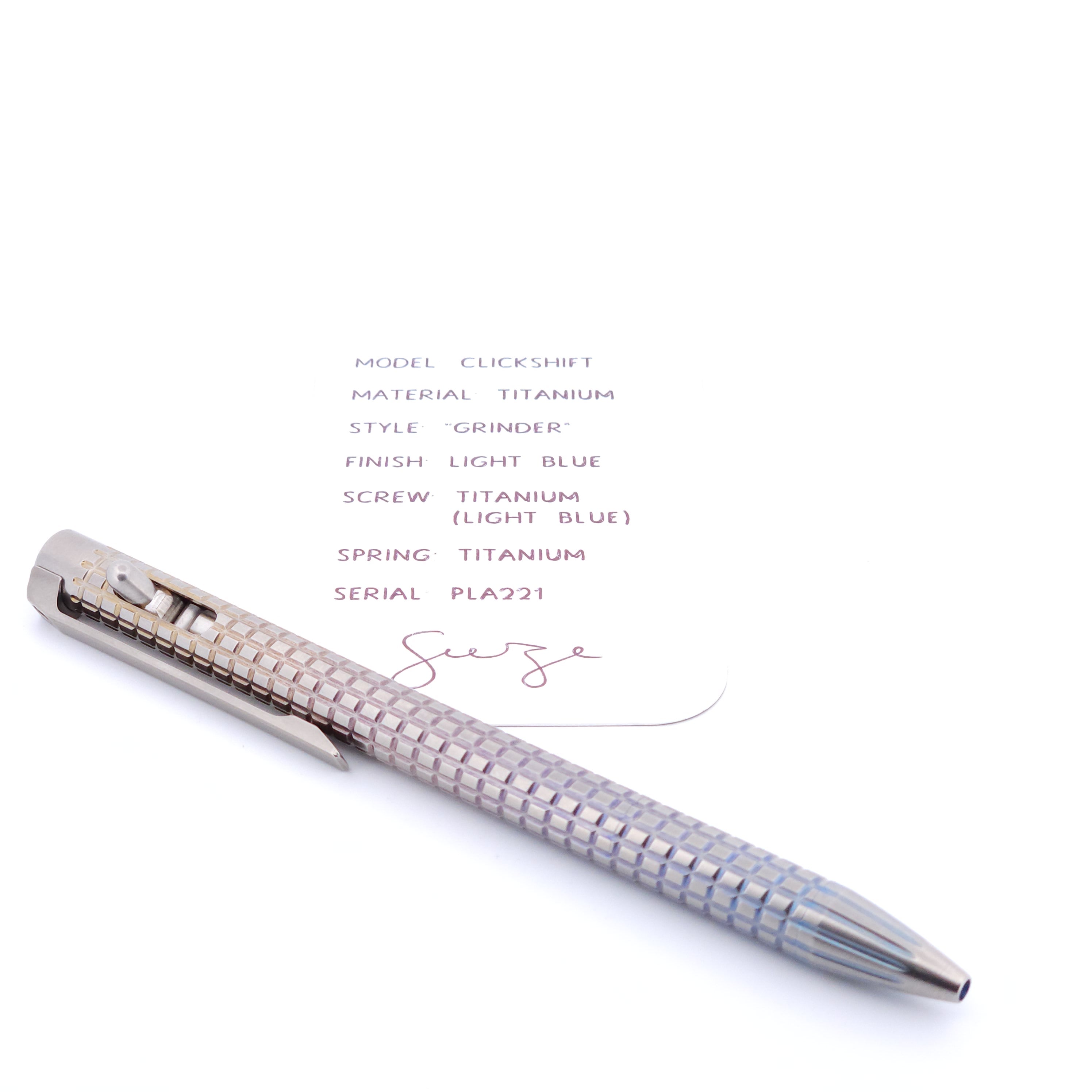 PenLab™ Custom Pen: PLA221
