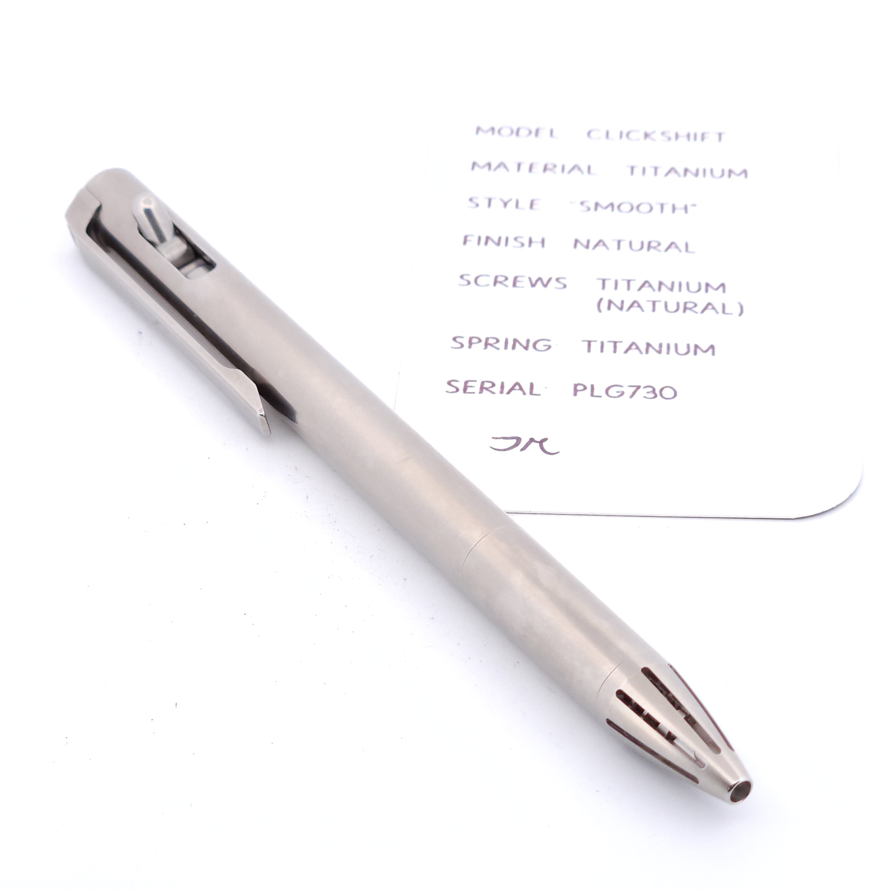 PenLab™ Custom Pen: PLG730 - "Smooth"