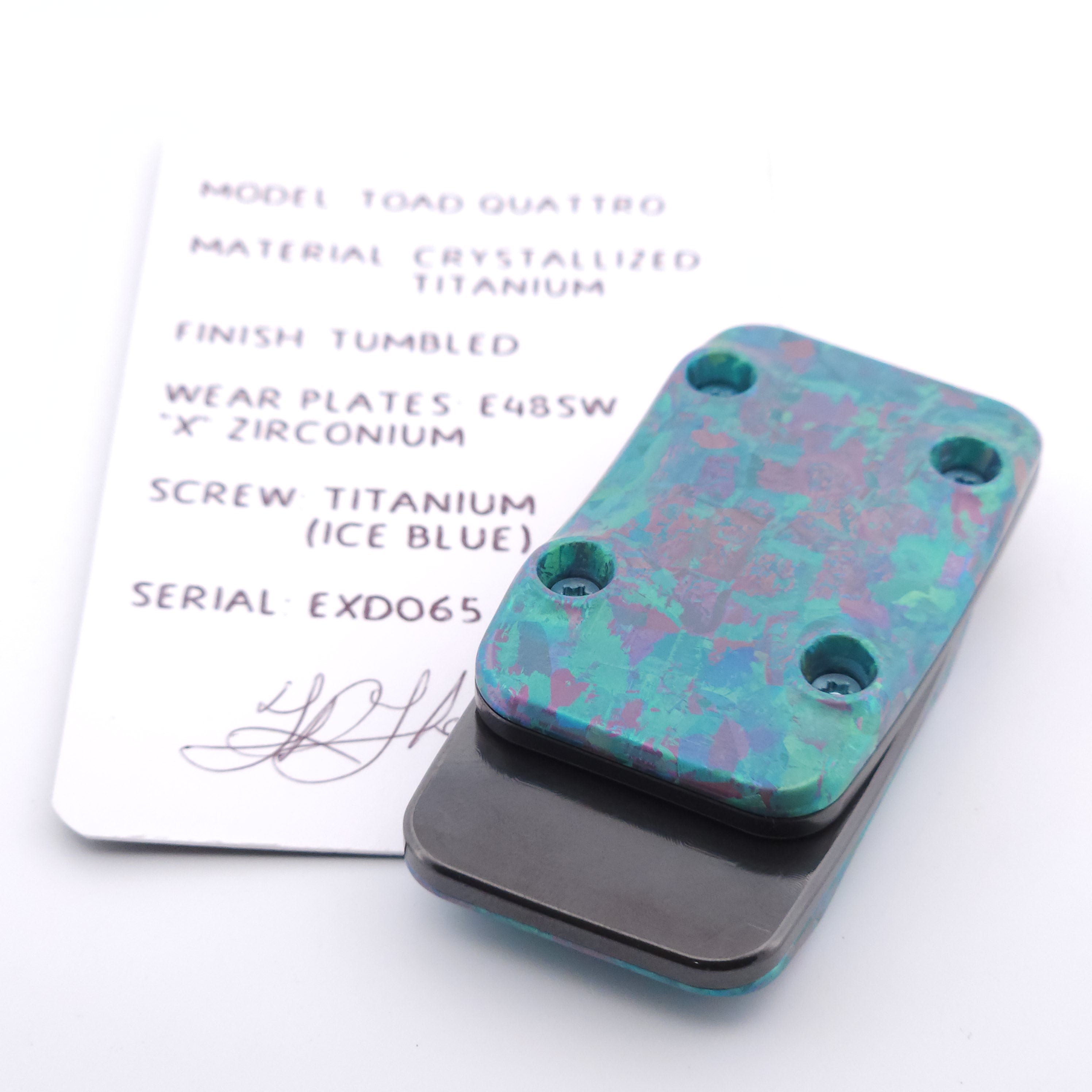 Exotic Custom Slider: EXD065 - Toad Quattro