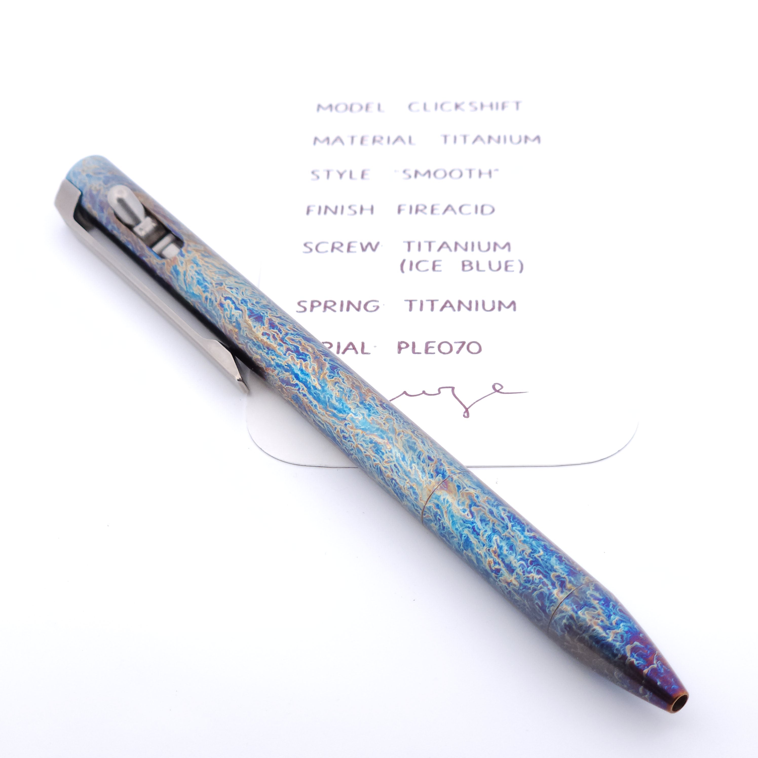 PenLab™ Custom Pen: PLE070 - "Smooth"
