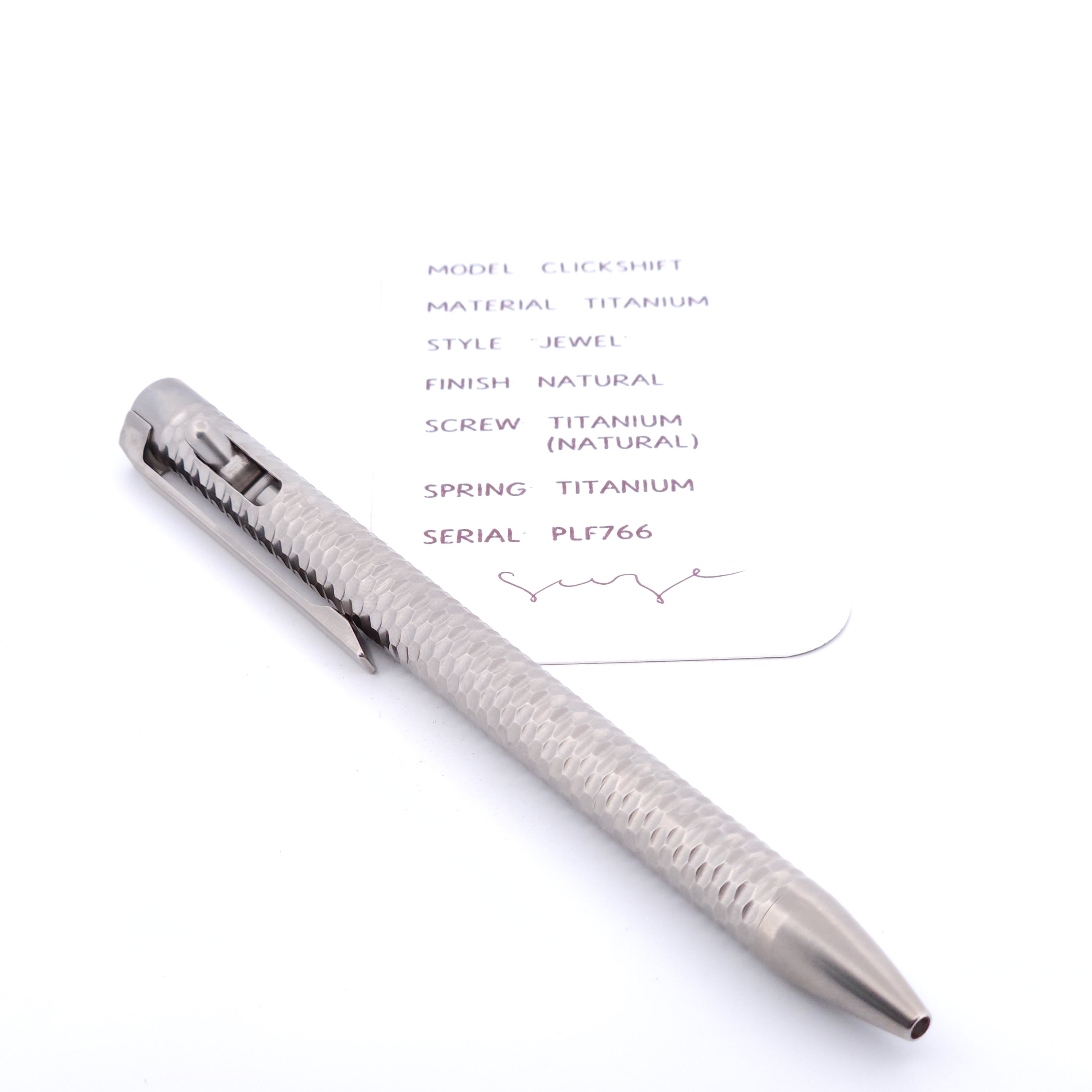 PenLab™ Custom Pen: PLF766 - "Jewel"