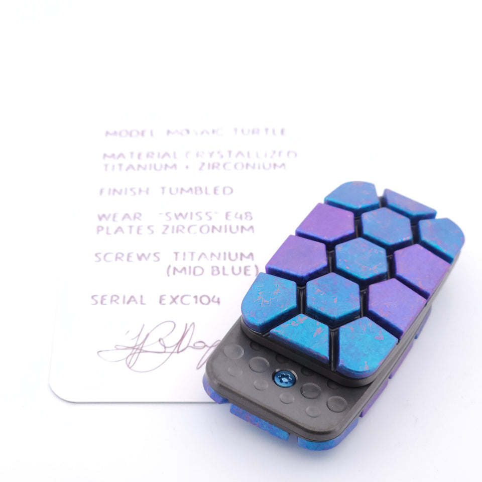 Exotic Custom Slider: EXC104 - Mosaic Turtle
