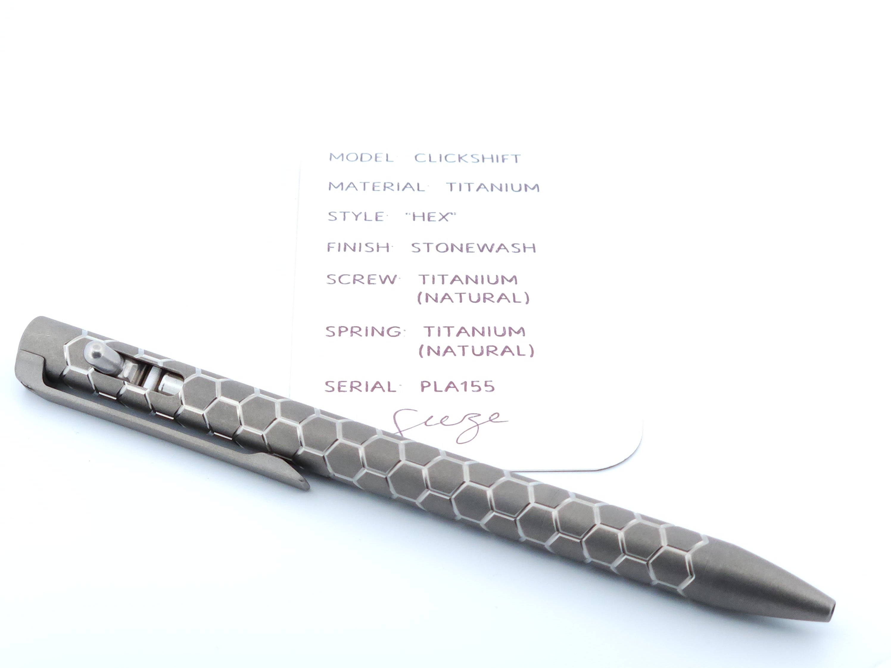 PenLab™ Custom Pen: PLA155