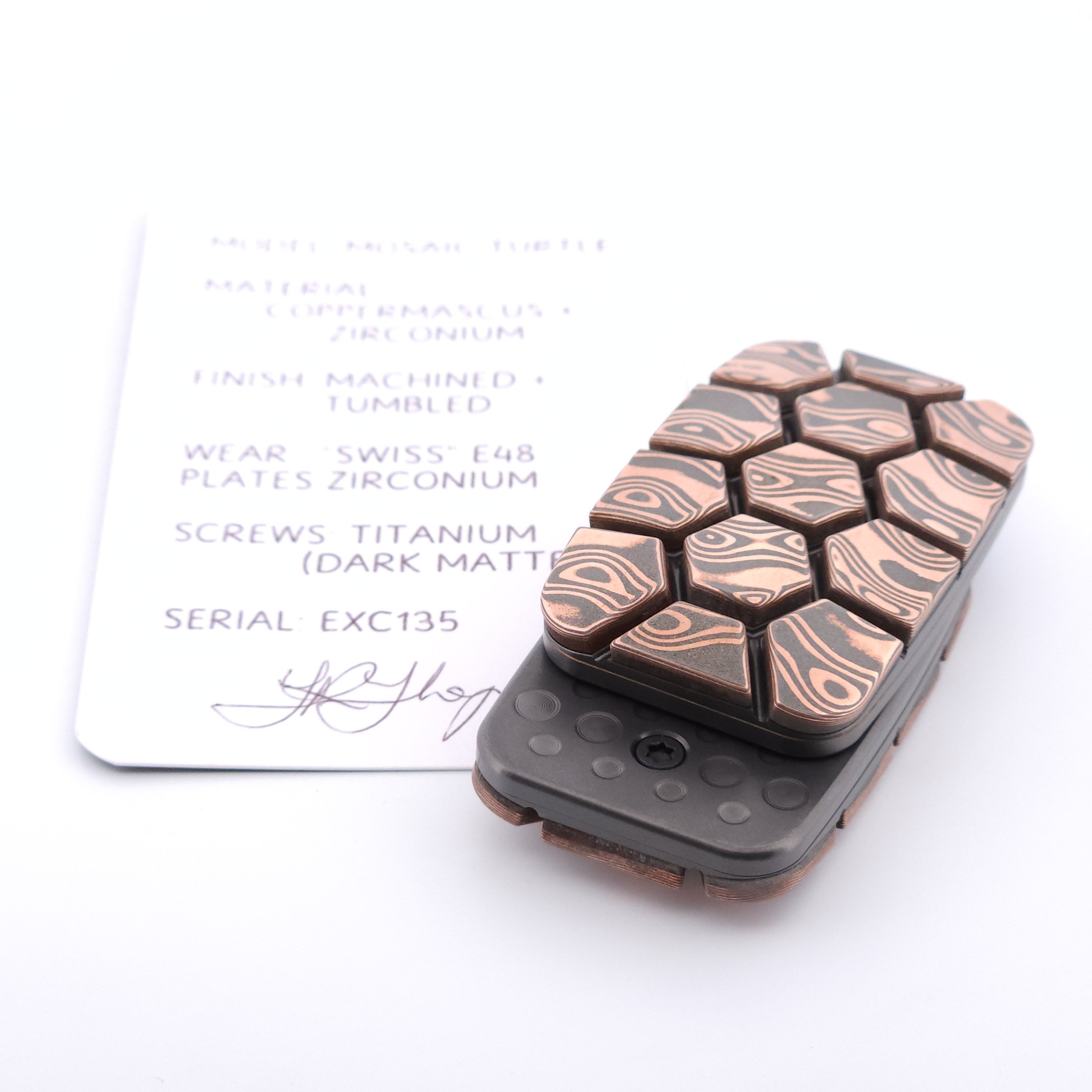 Exotic Custom Slider: EXC135 - Mosaic Turtle
