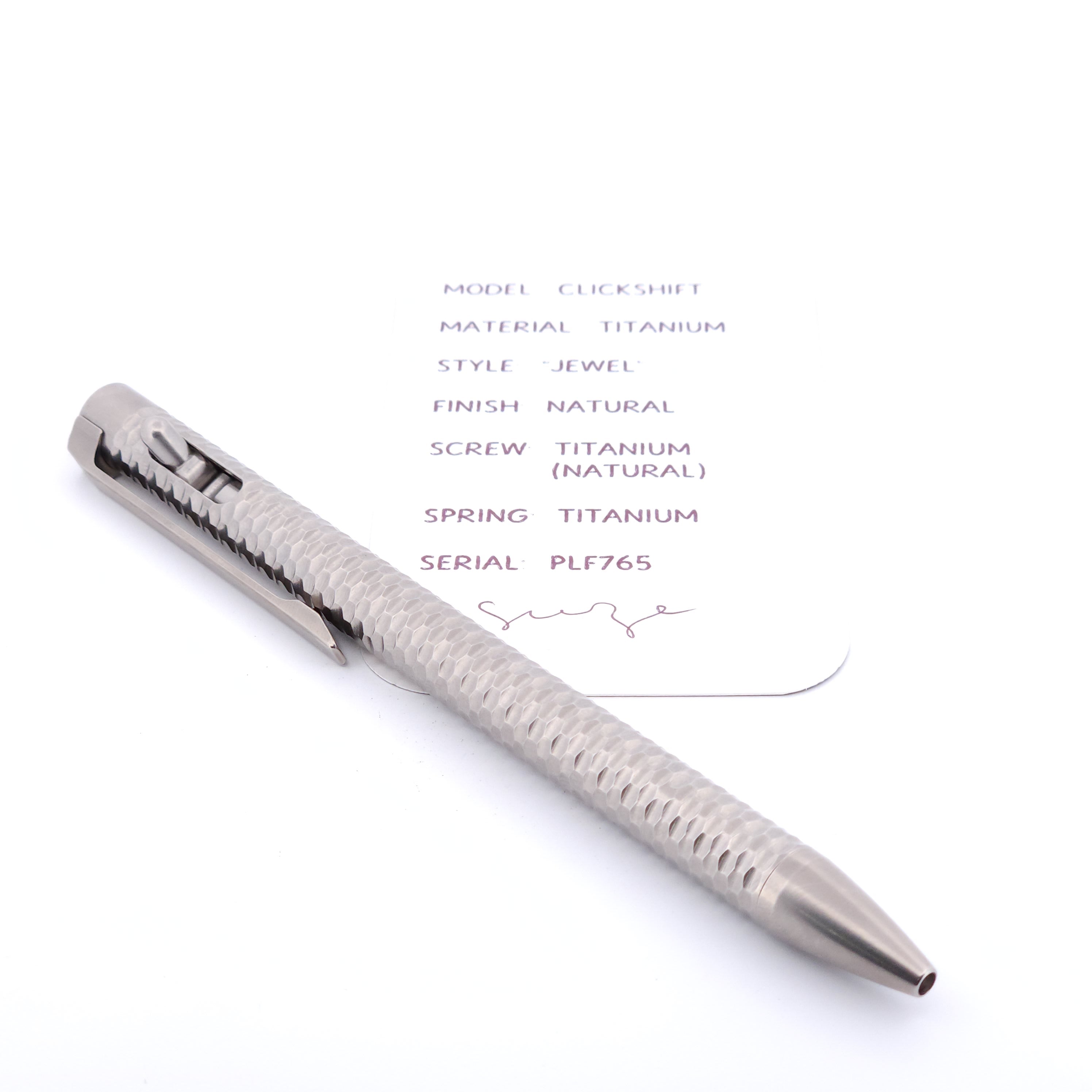 PenLab™ Custom Pen: PLF765 - "Jewel"