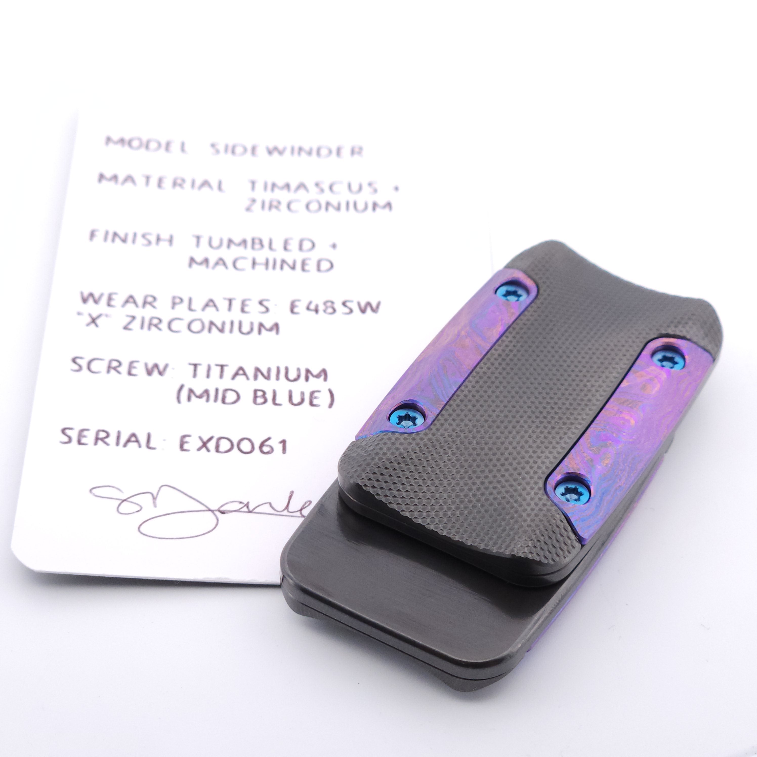 Exotic Custom Slider: EXD061 -  SideWinder