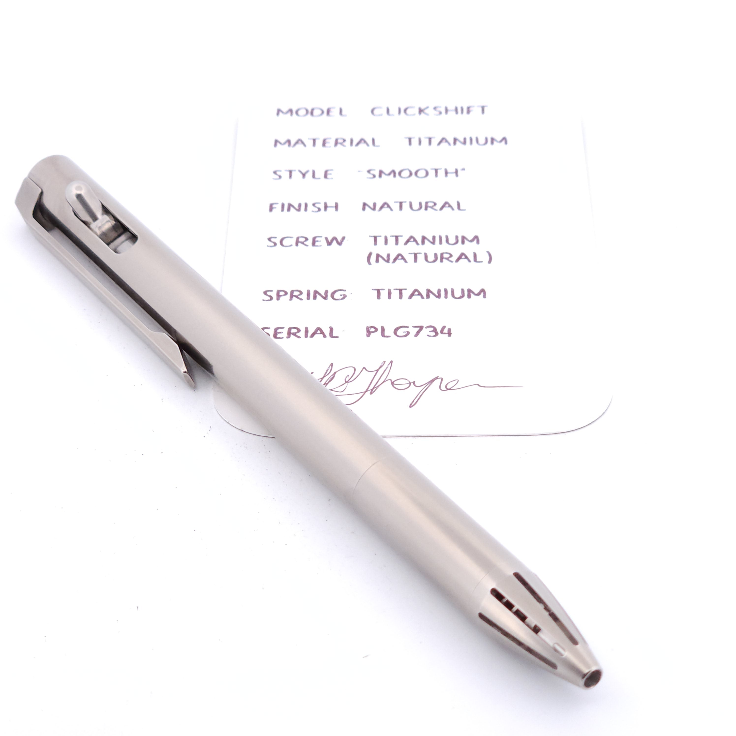 PenLab™ Custom Pen: PLG734 - "Smooth"