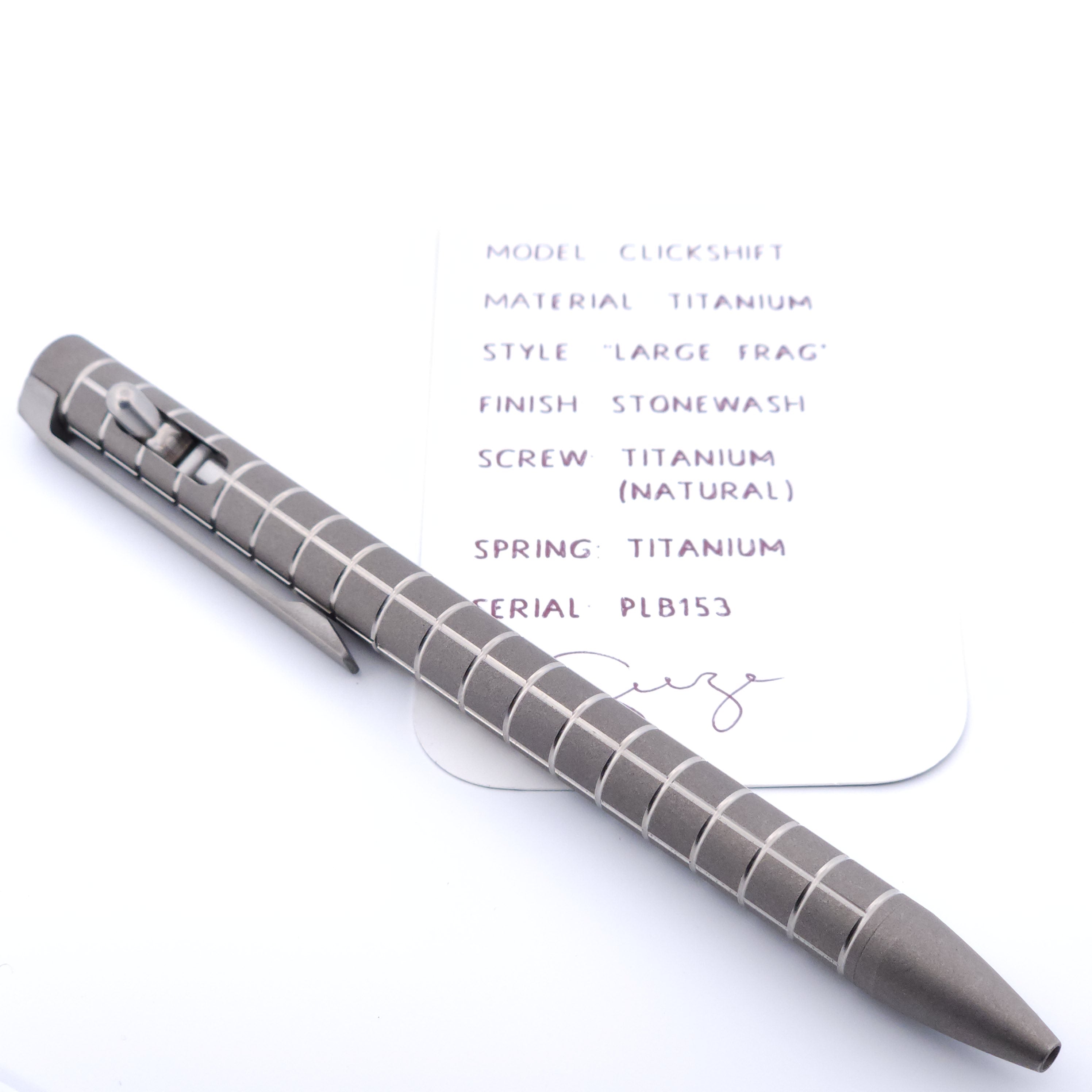 PenLab™ Custom Pen: PLB153