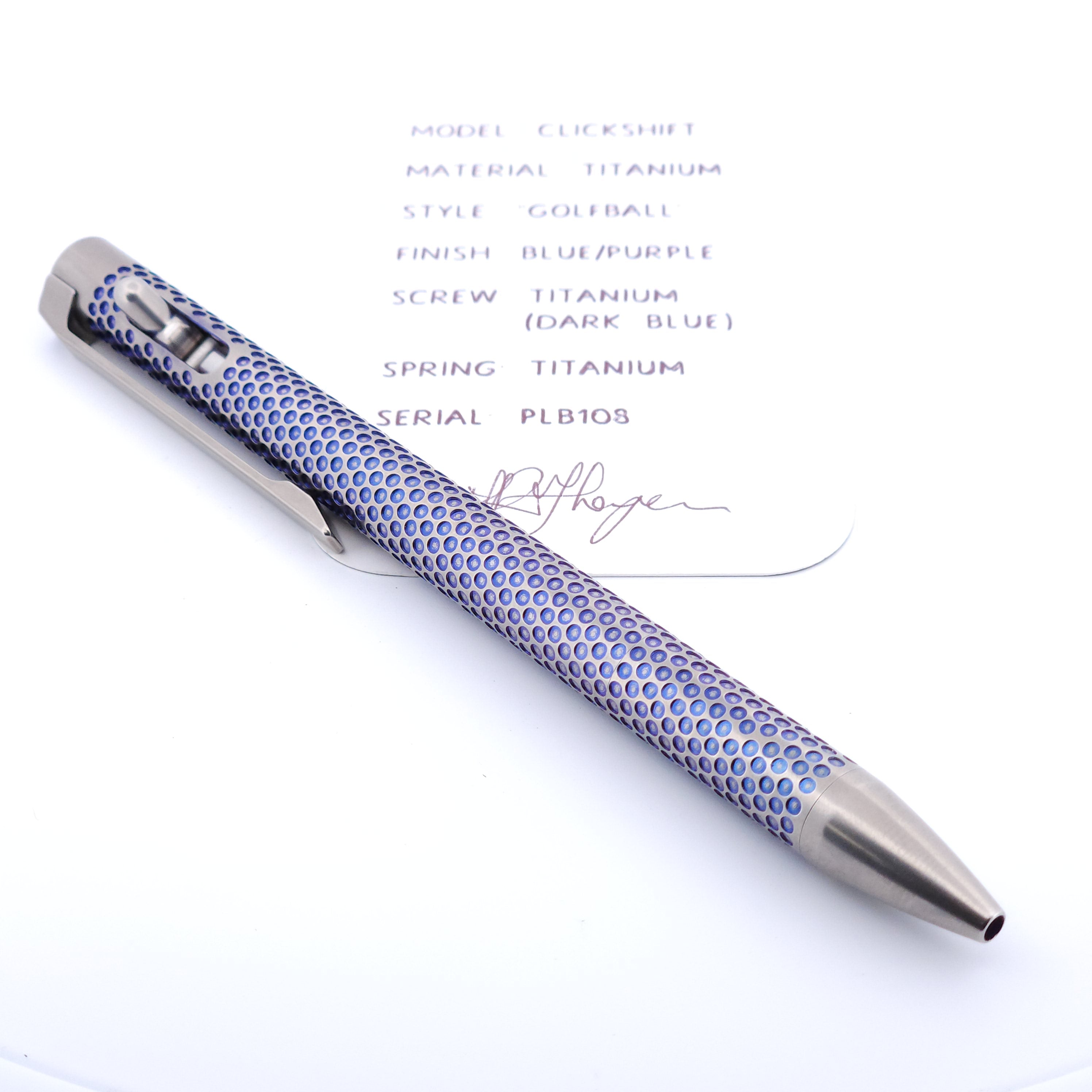 PenLab™ Custom Pen: PLB108