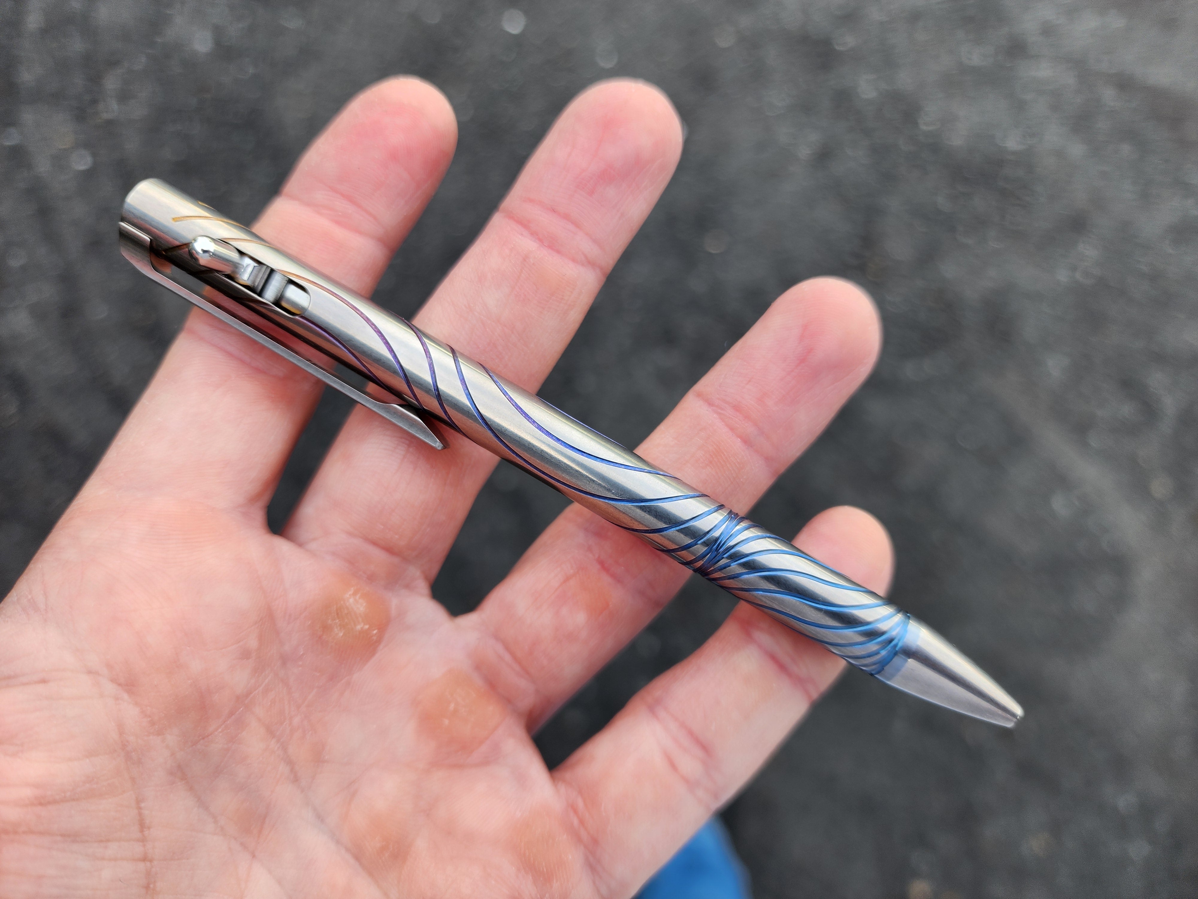 Custom Pen - Titanium Clickshift™ - CPA009