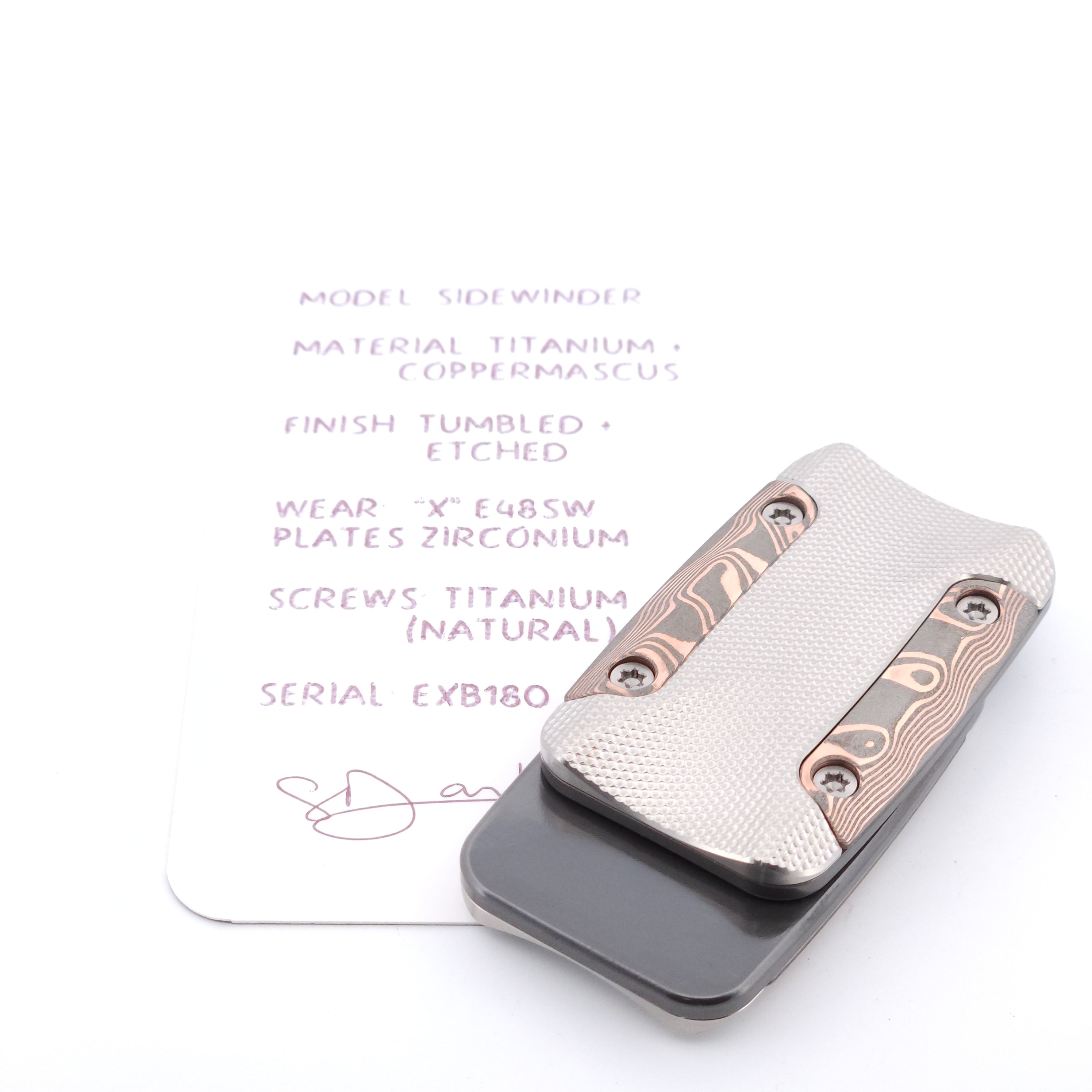 Exotic Custom Slider: EXB180 - SideWinder