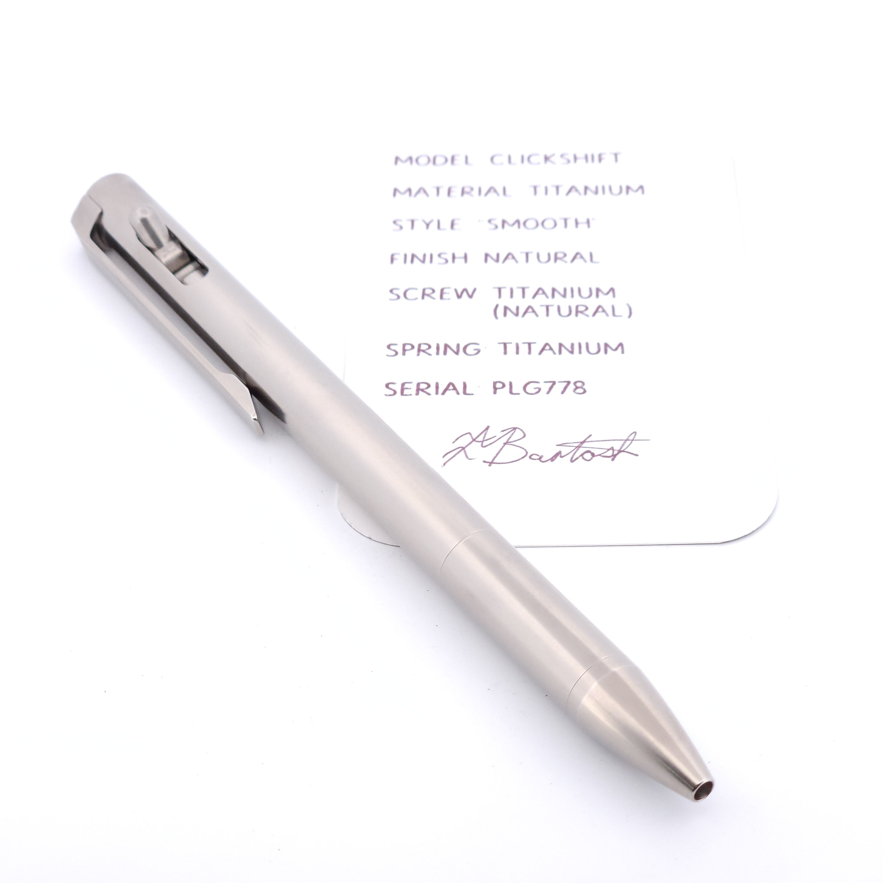 PenLab™ Custom Pen: PLG778 - "Smooth"