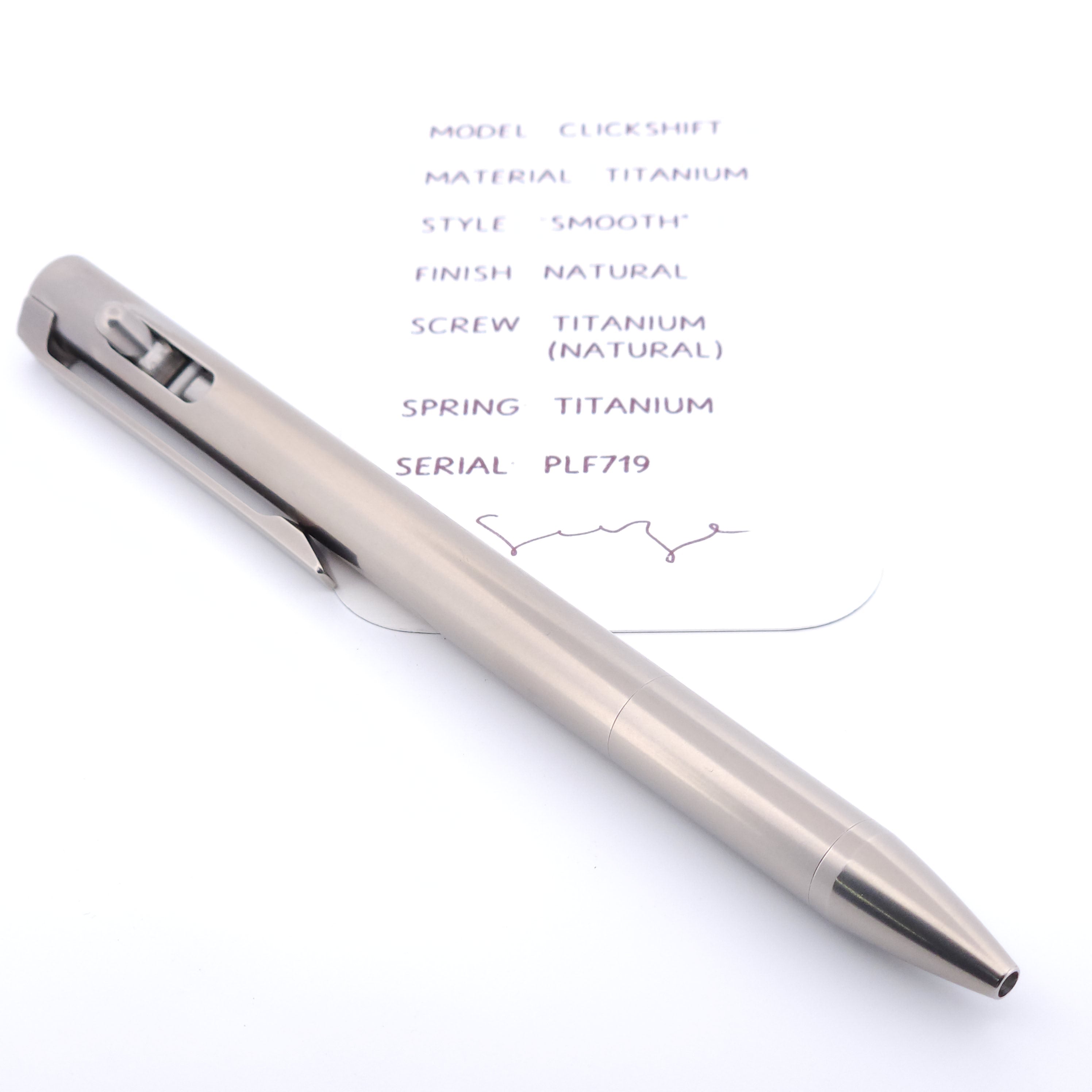 PenLab™ Custom Pen: PLF719 - "Smooth"