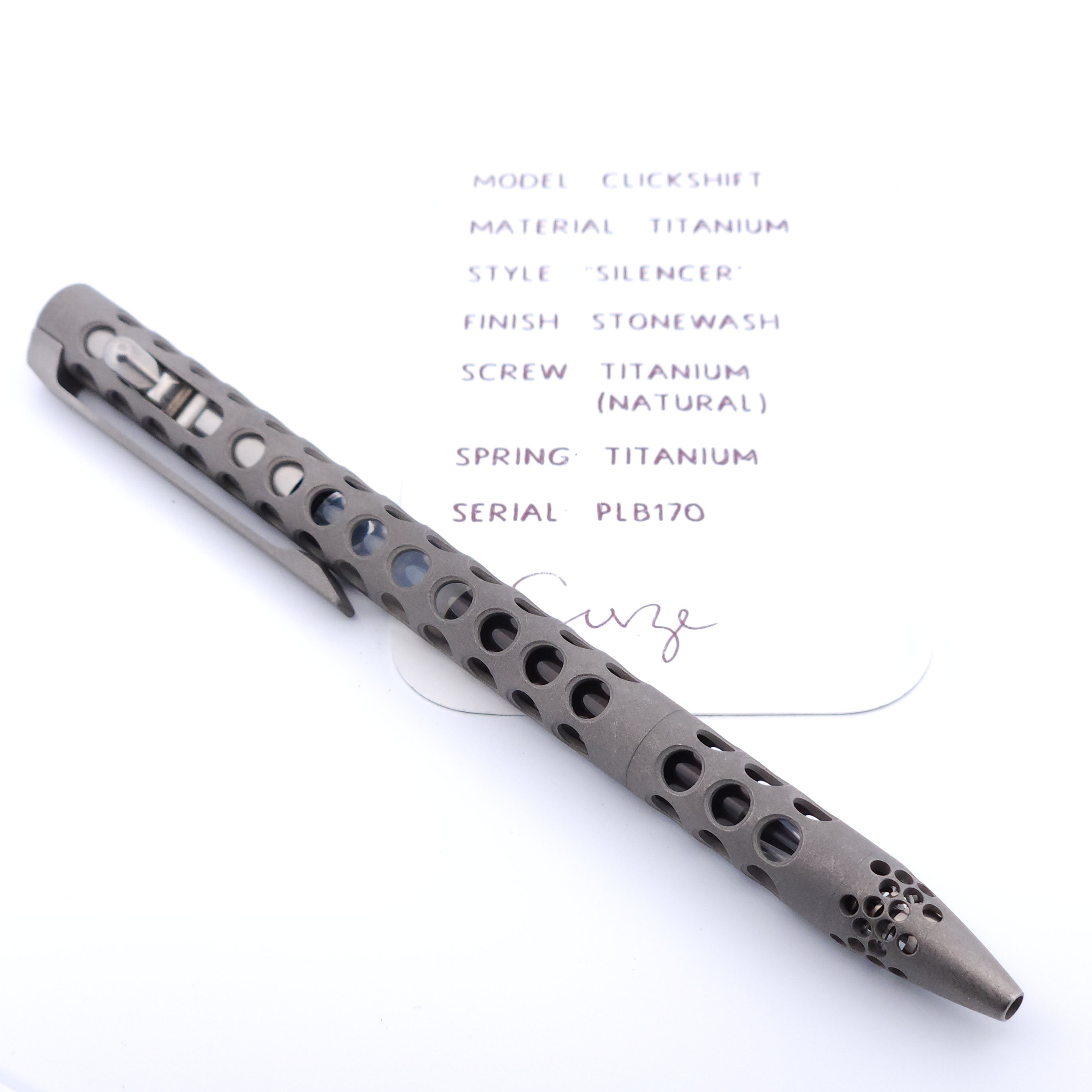 PenLab™ Custom Pen: PLB170