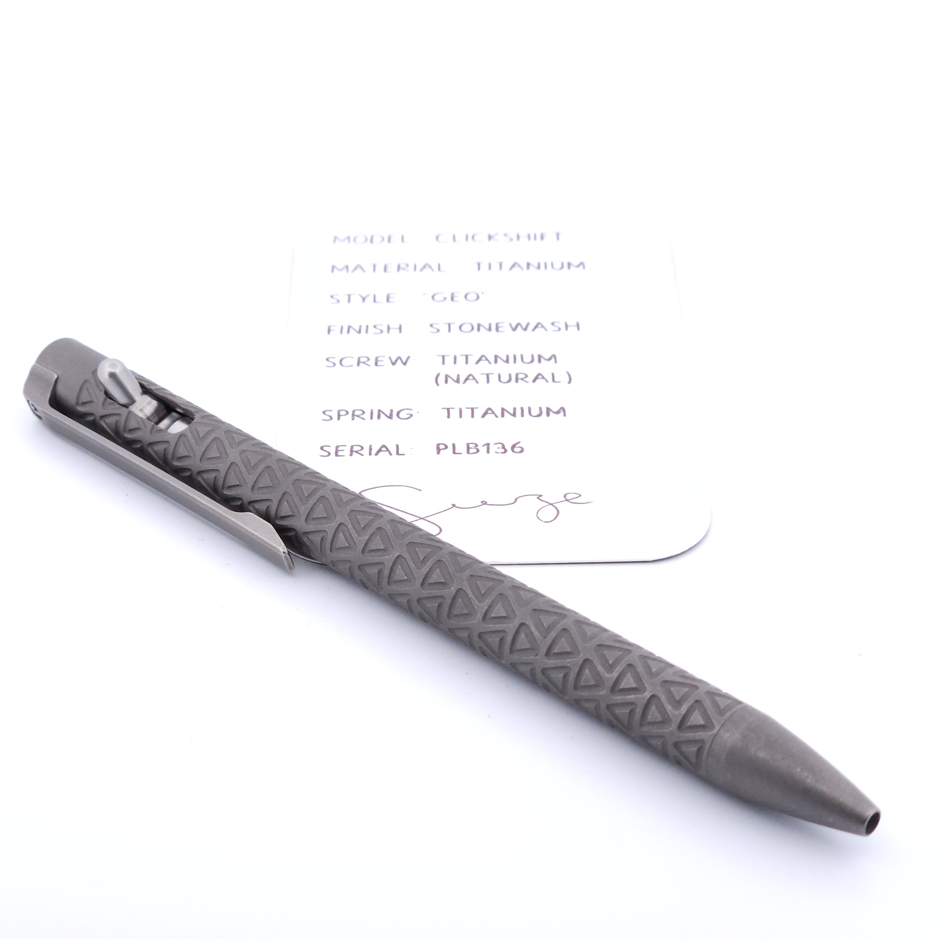 PenLab™ Custom Pen: PLB136