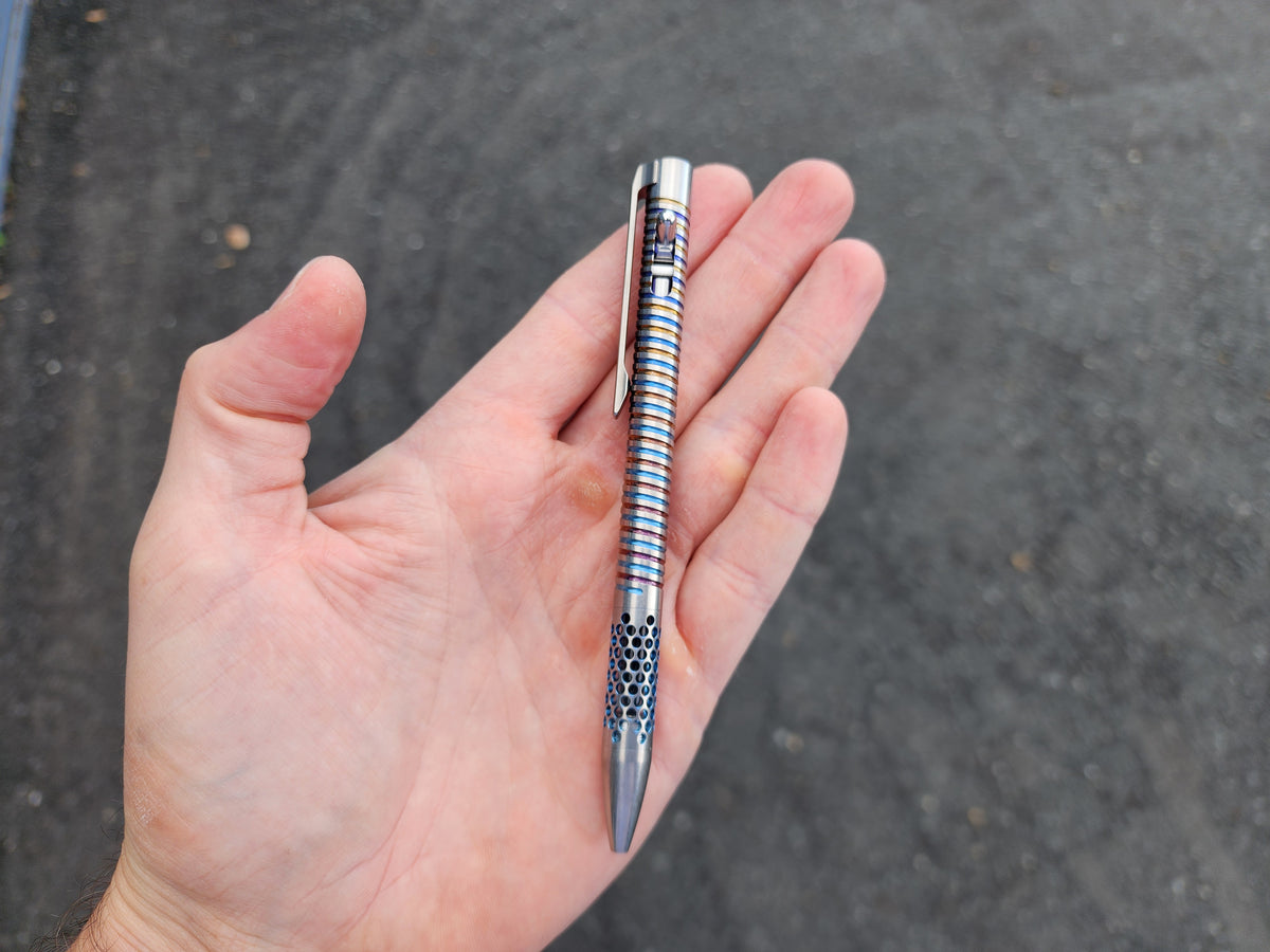 Custom Pen - Titanium Clickshift™ - CPA002 – Magnus Fidgets