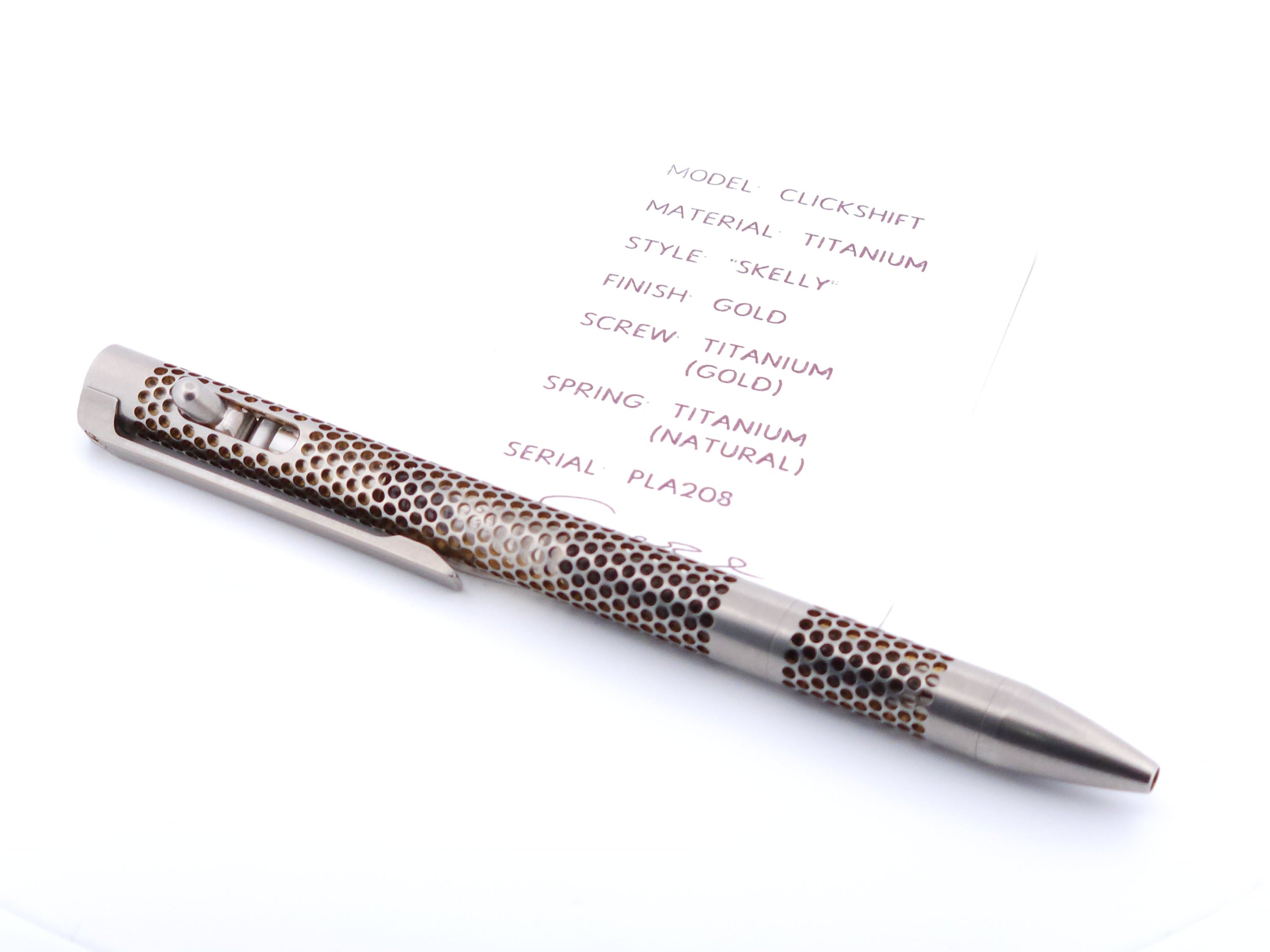 PenLab™ Custom Pen: PLA208