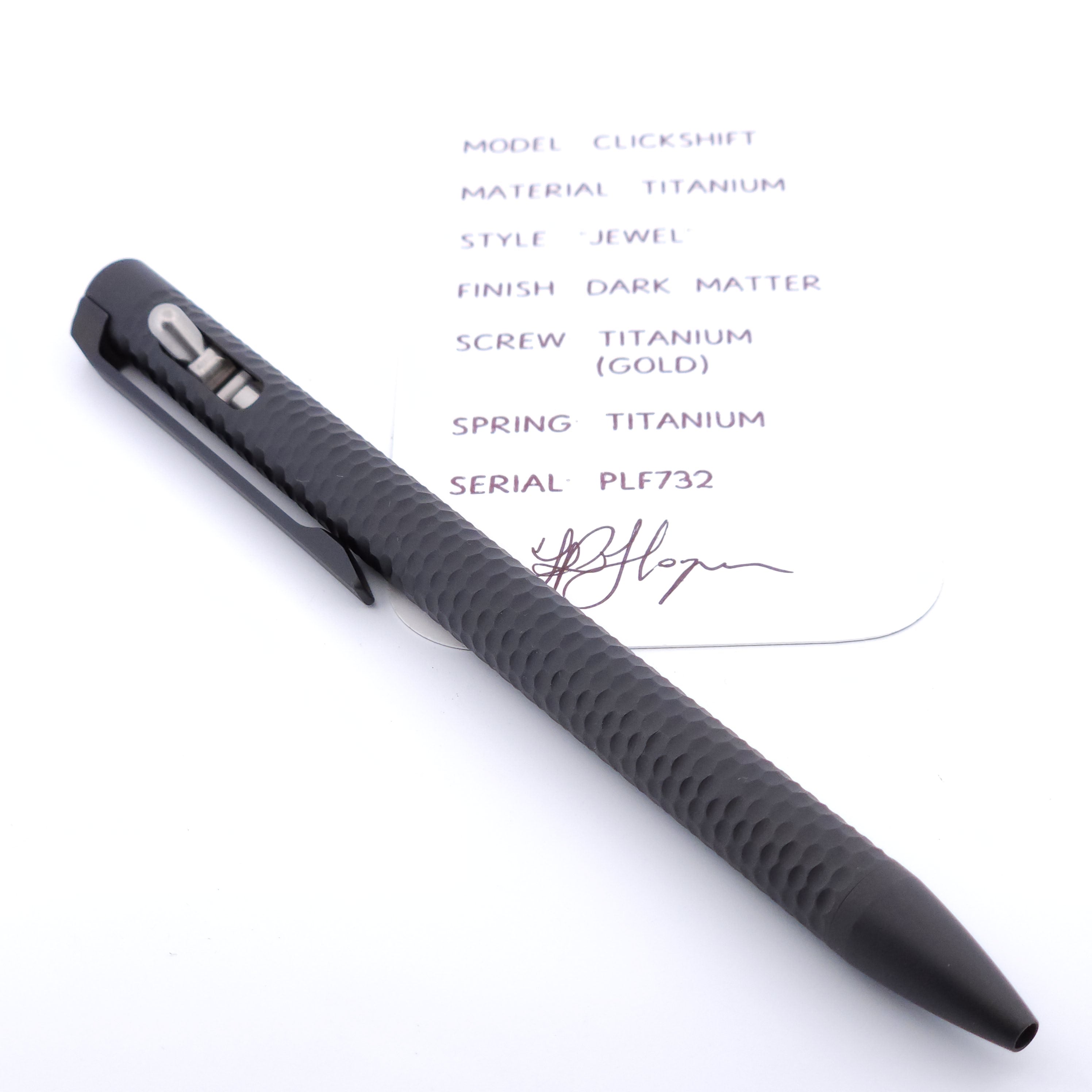 PenLab™ Custom Pen: PLF732 - "Jewel"