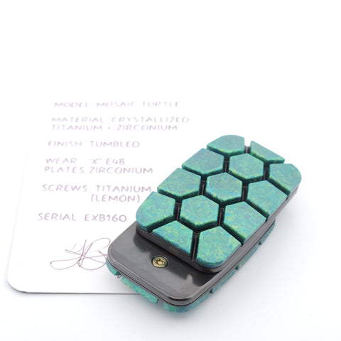 Exotic Custom Slider: EXB160 - Mosaic Turtle