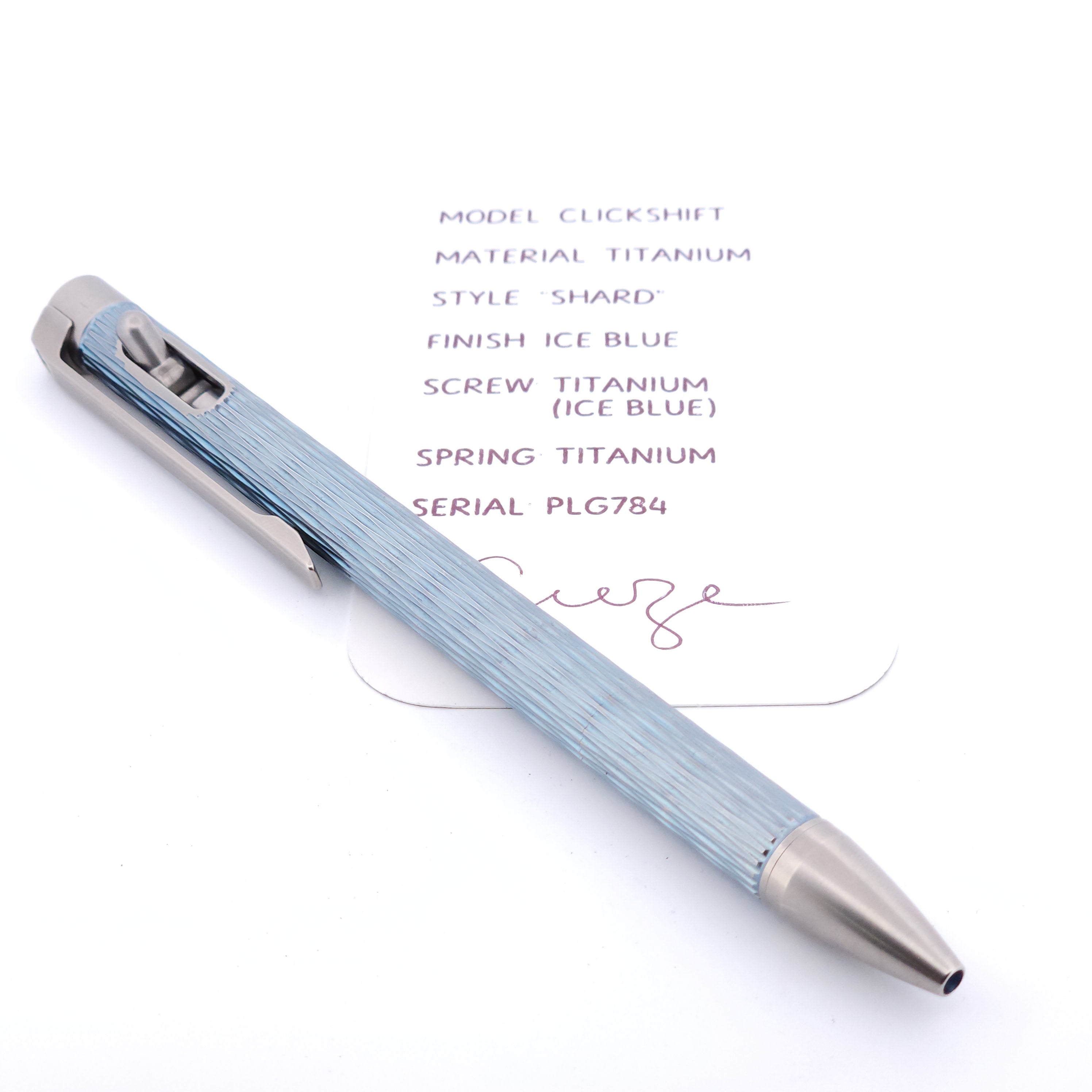 PenLab™ Custom Pen: PLG784 - "Shard"