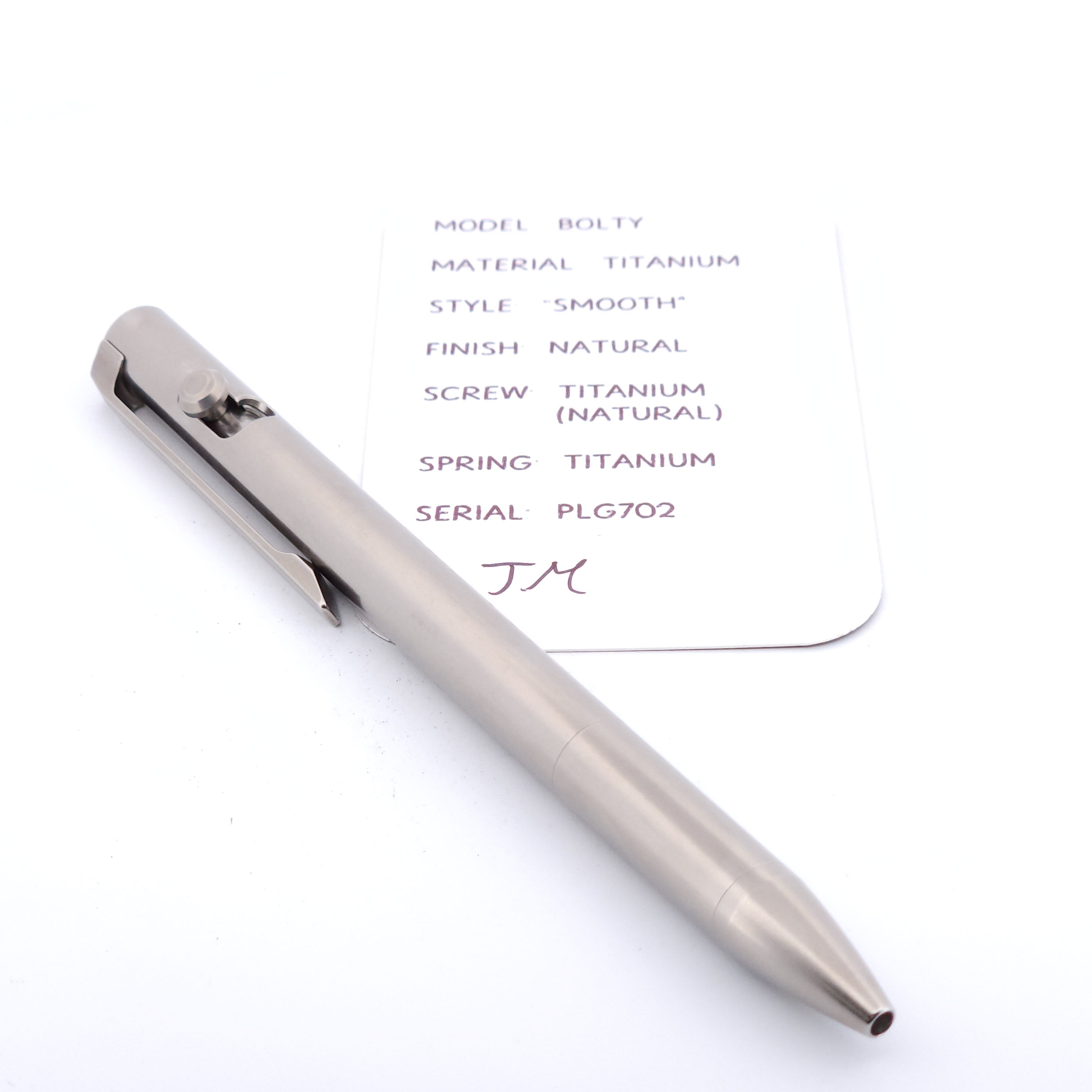 PenLab™ Custom Pen: PLG702 - "Bolty"