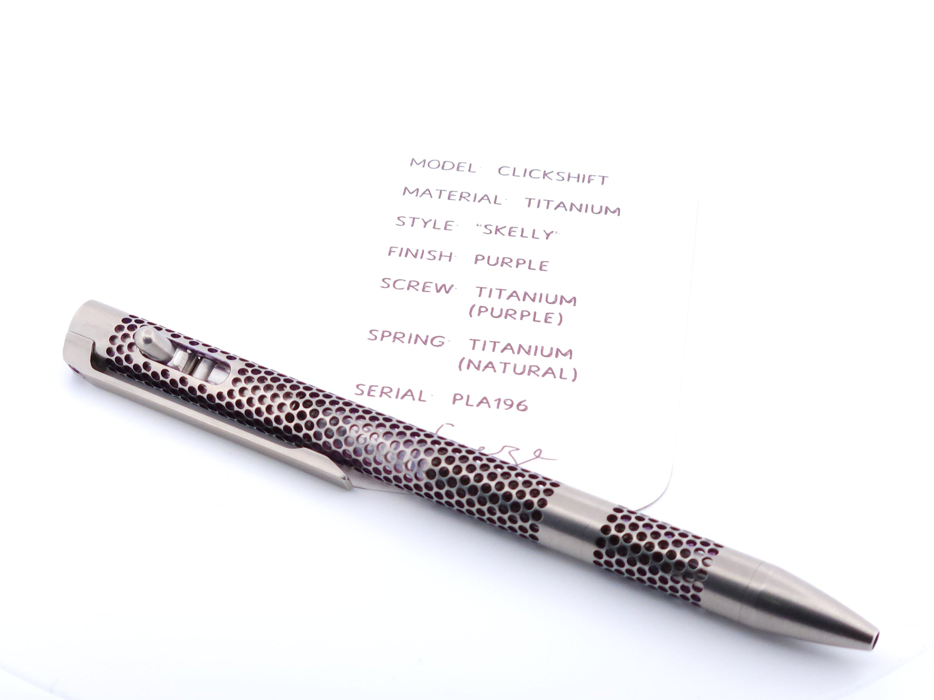 PenLab™ Custom Pen: PLA196
