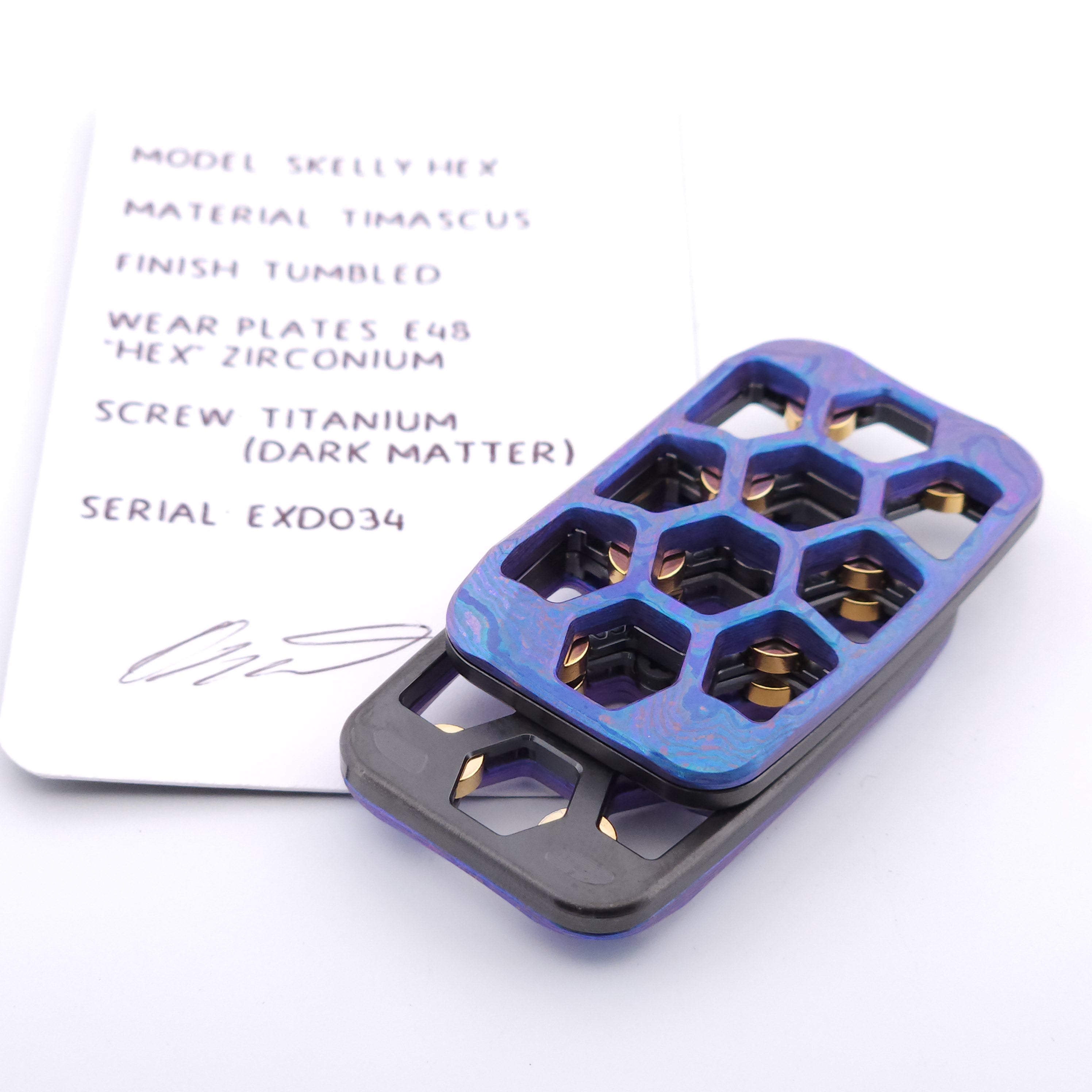 Exotic Custom Slider: EXD034 -  Skelly Hex