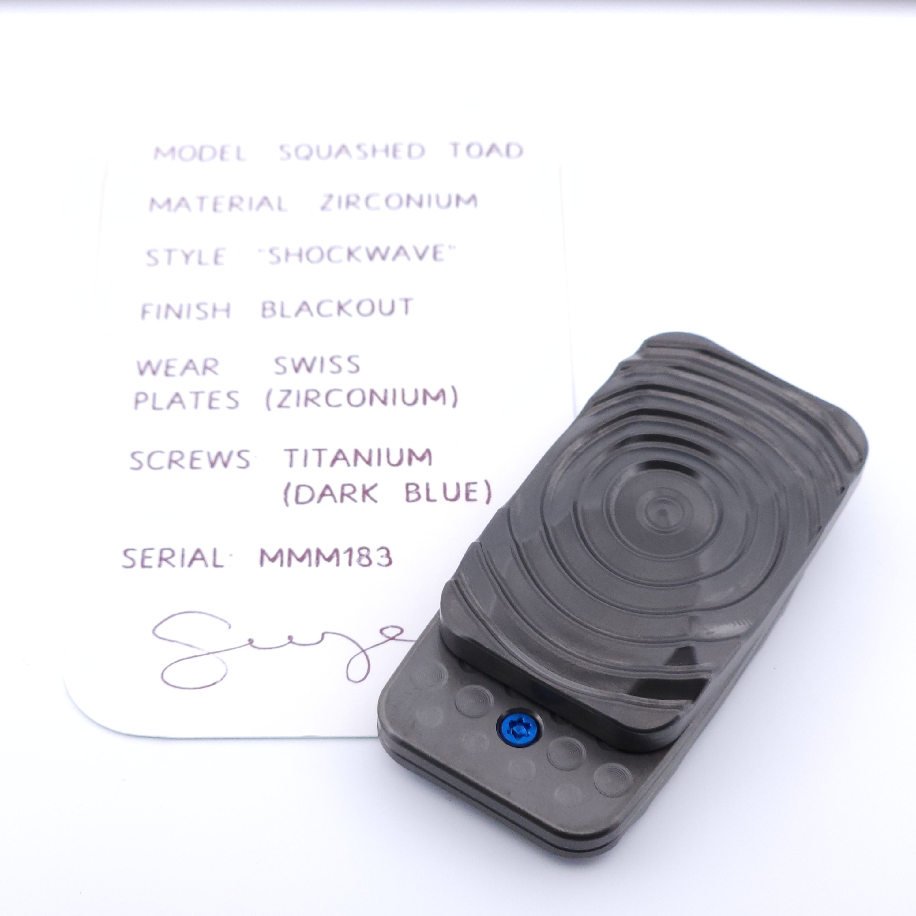 MagLab™ Custom Slider: MMM183 "Shockwave"