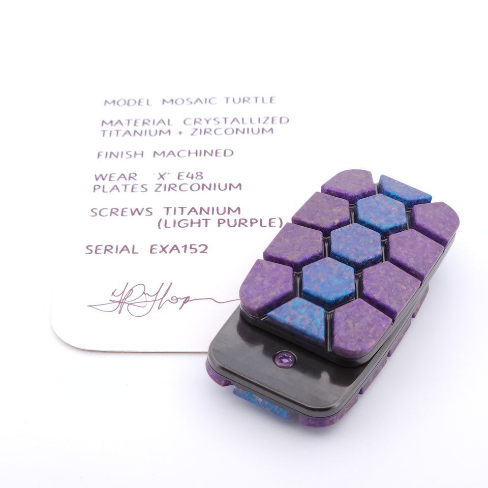 Exotic Custom Slider: EXA152 - Mosaic Turtle