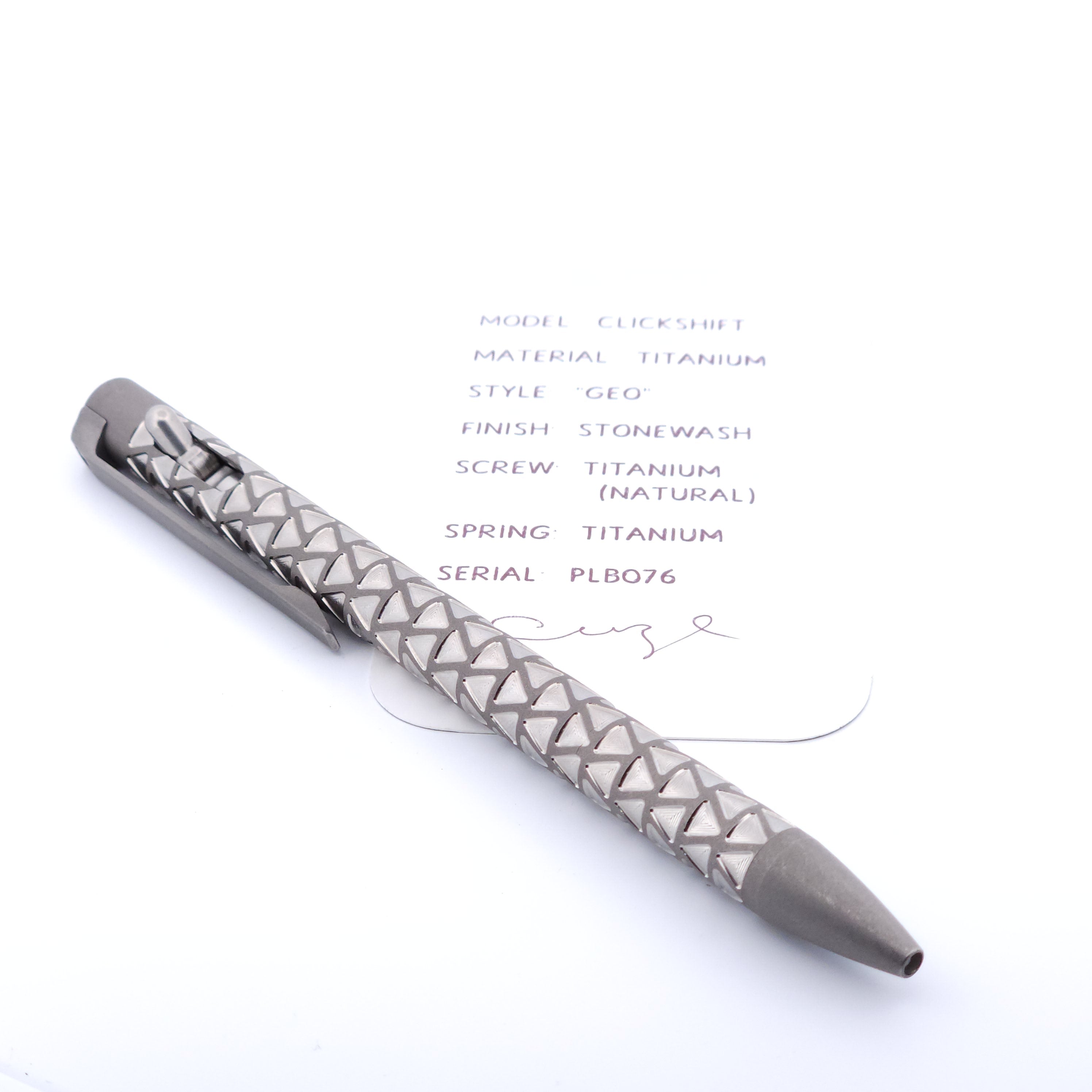 PenLab™ Custom Pen: PLB076