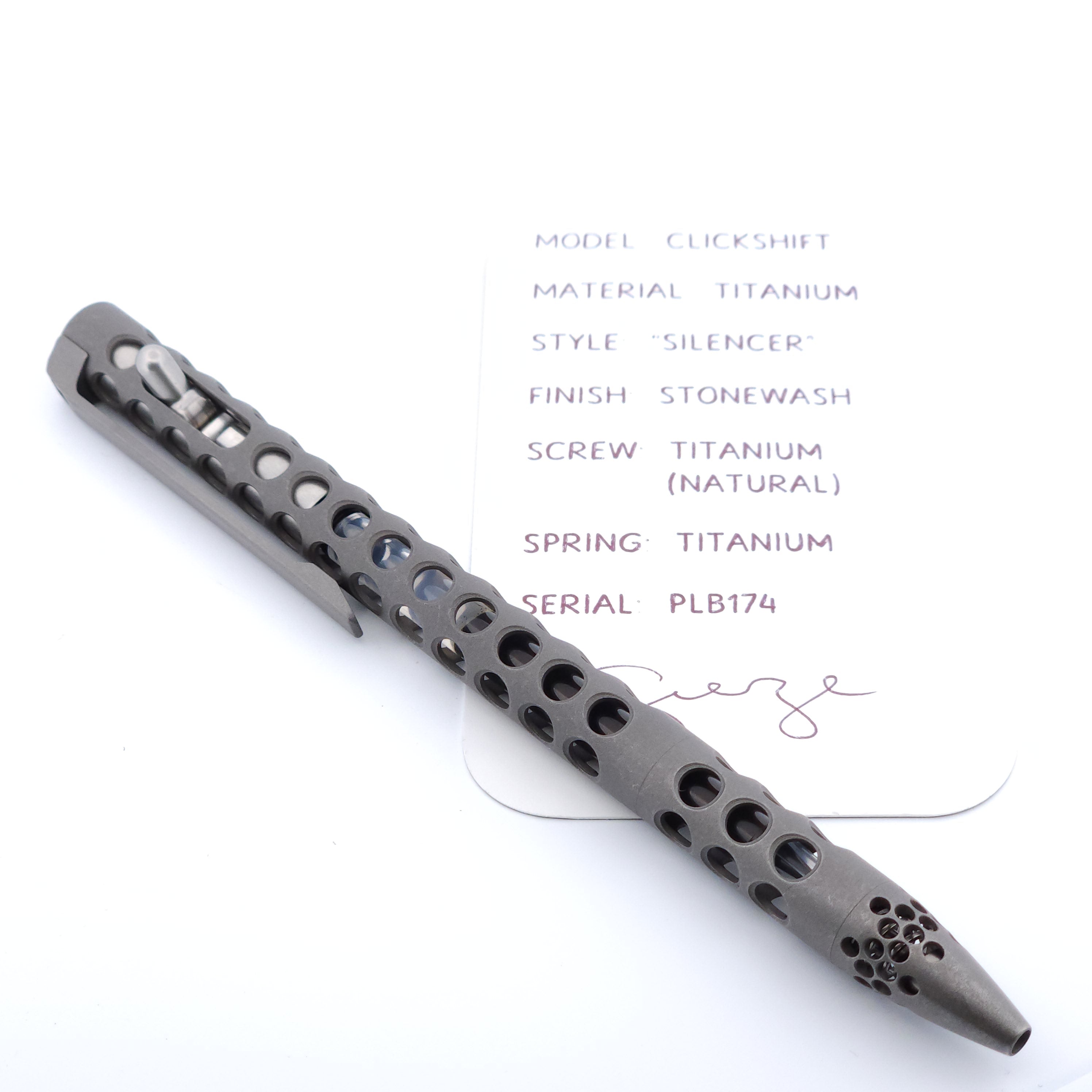 PenLab™ Custom Pen: PLB174
