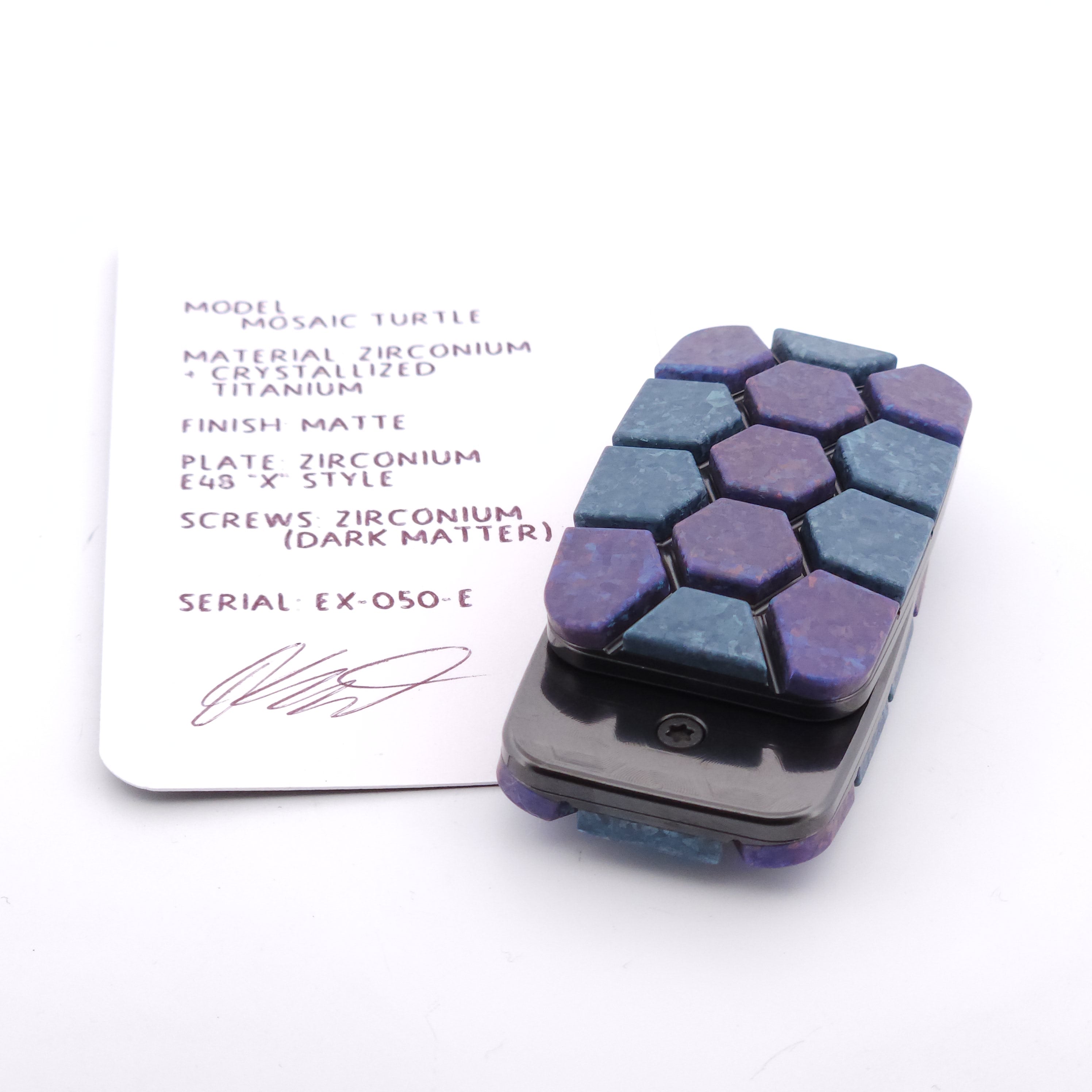 EX-050-E : Mosaic Turtle