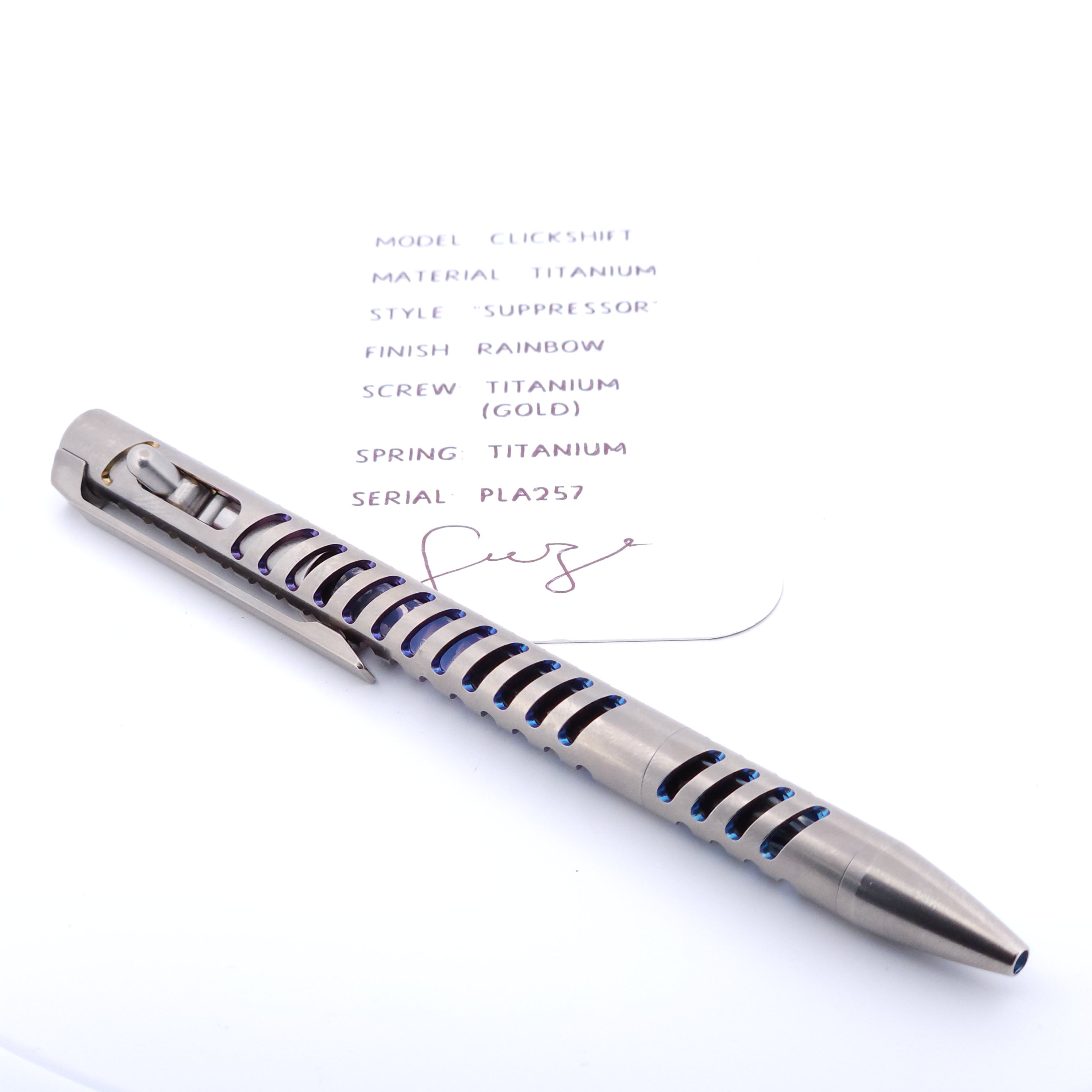 PenLab™ Custom Pen: PLA257
