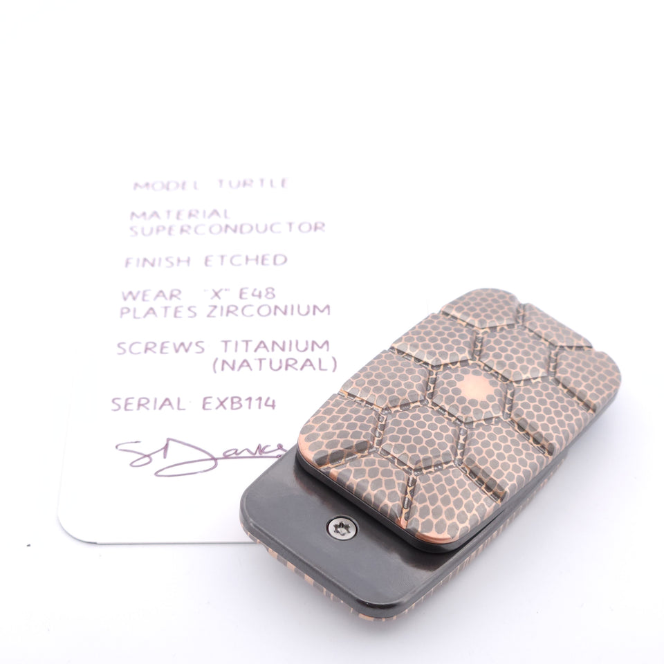 Exotic Custom Slider: EXB114 - Turtle *BLEM*