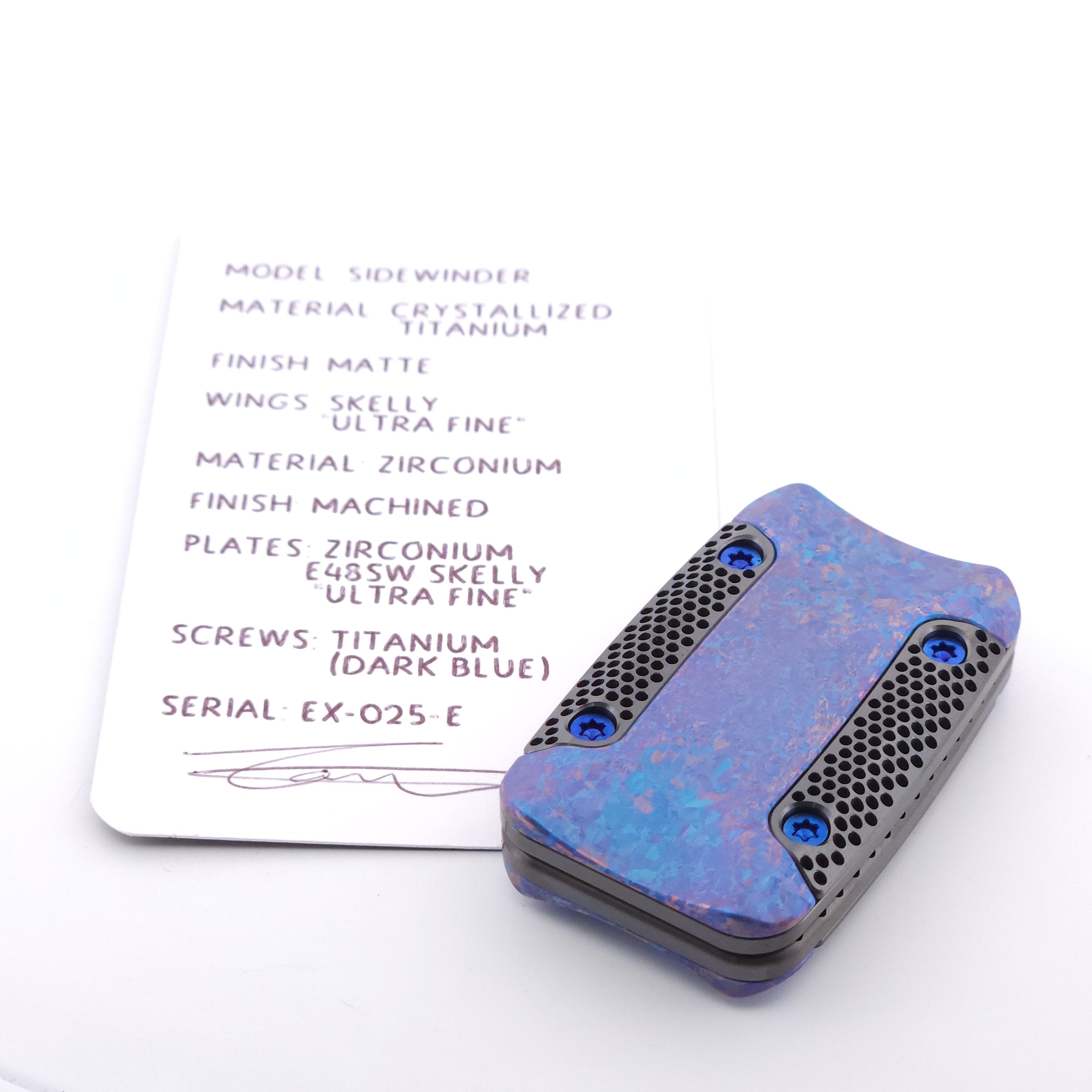 Exotic Custom Slider: EX-025-E: Sidewinder