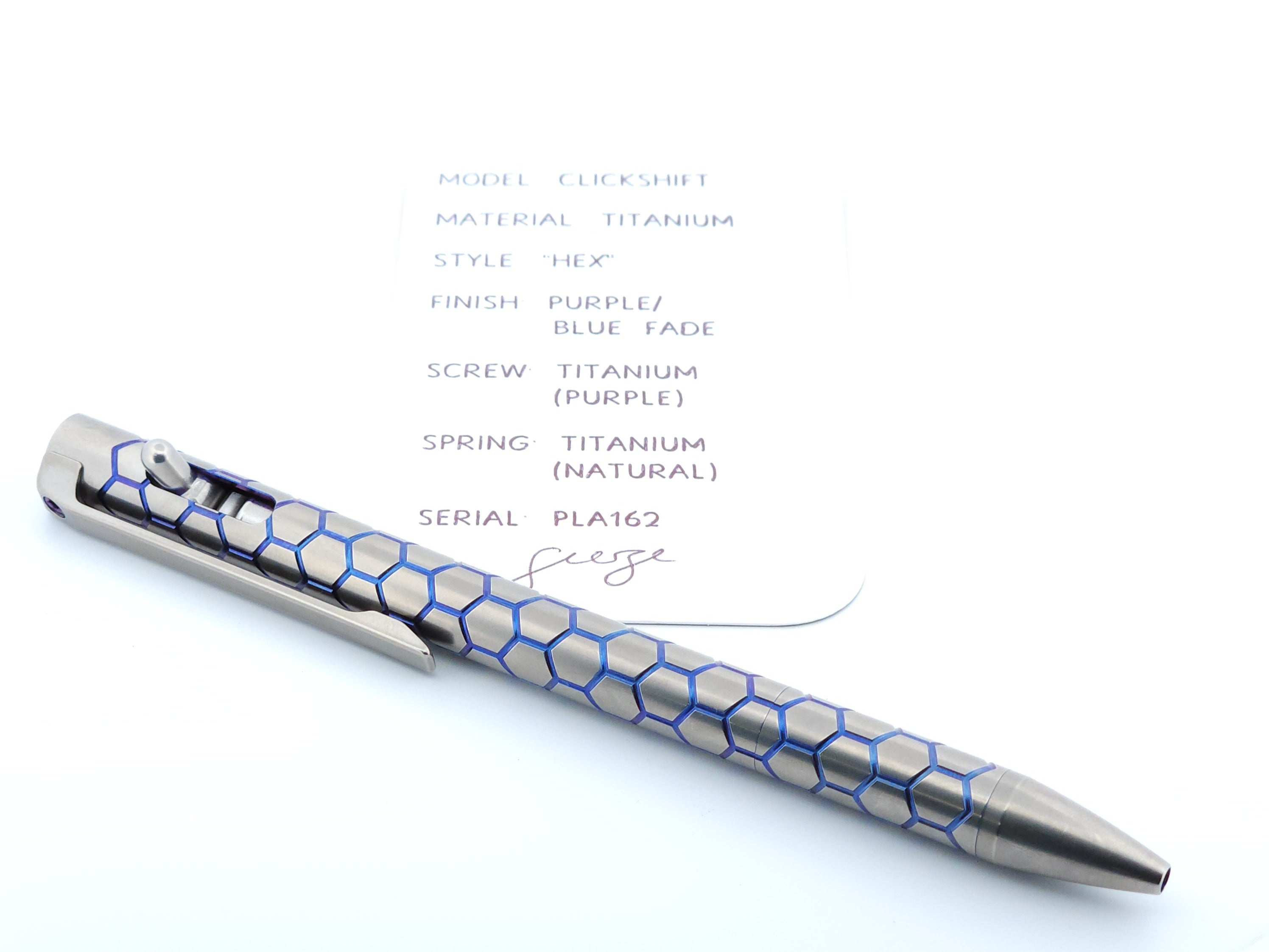 PenLab™ Custom Pen: PLA162