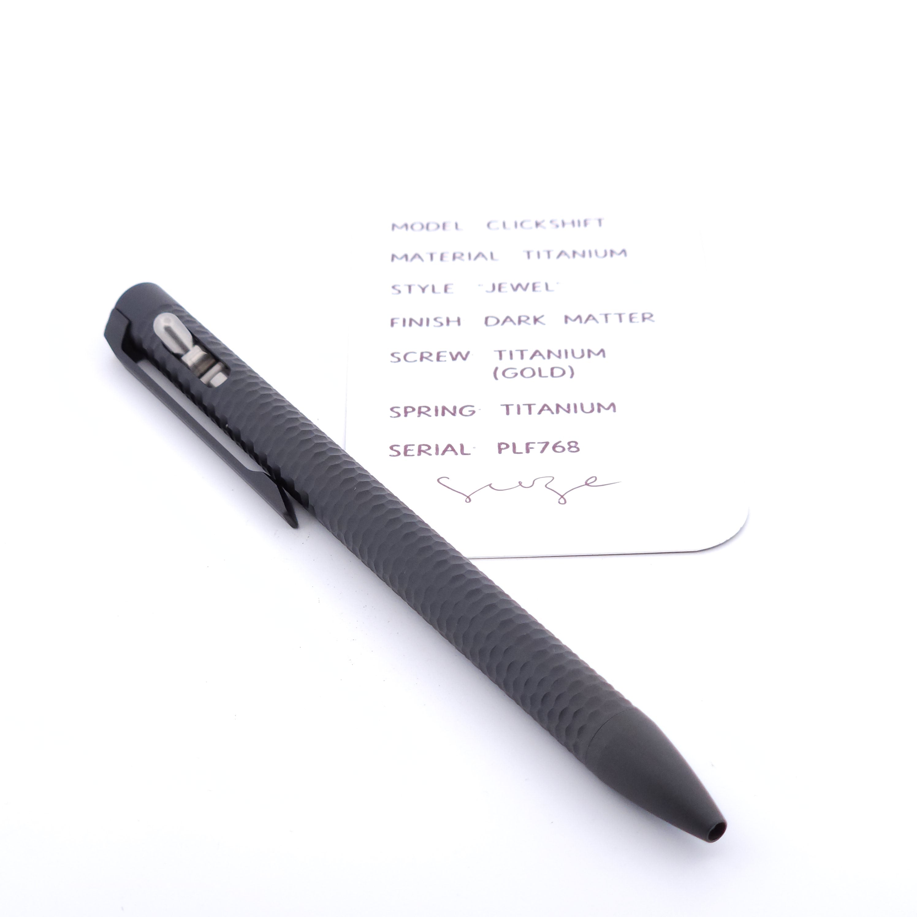 PenLab™ Custom Pen: PLF768 - "Jewel"