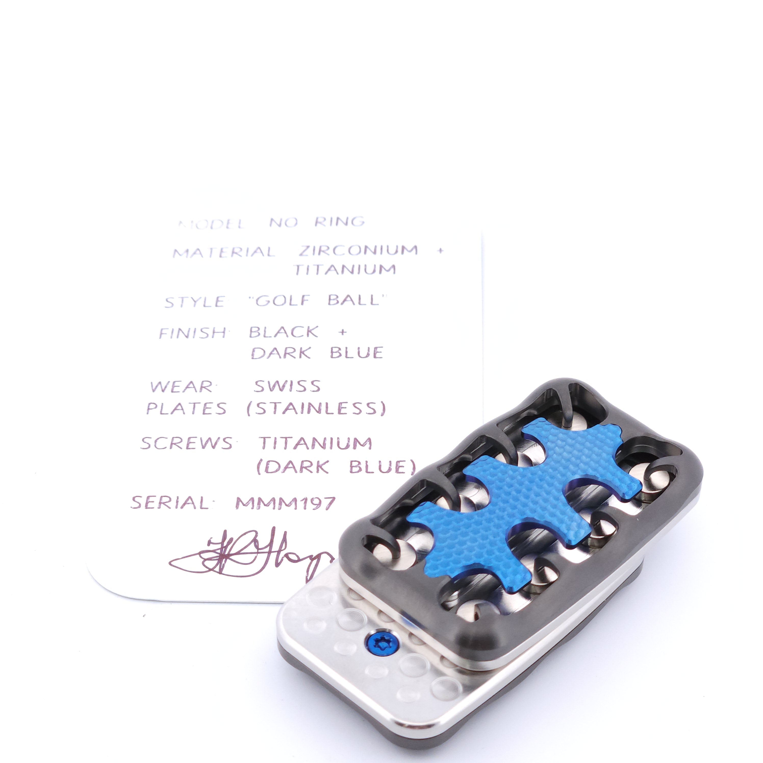 MagLab™ Custom Slider: MMM197 "No Ring"