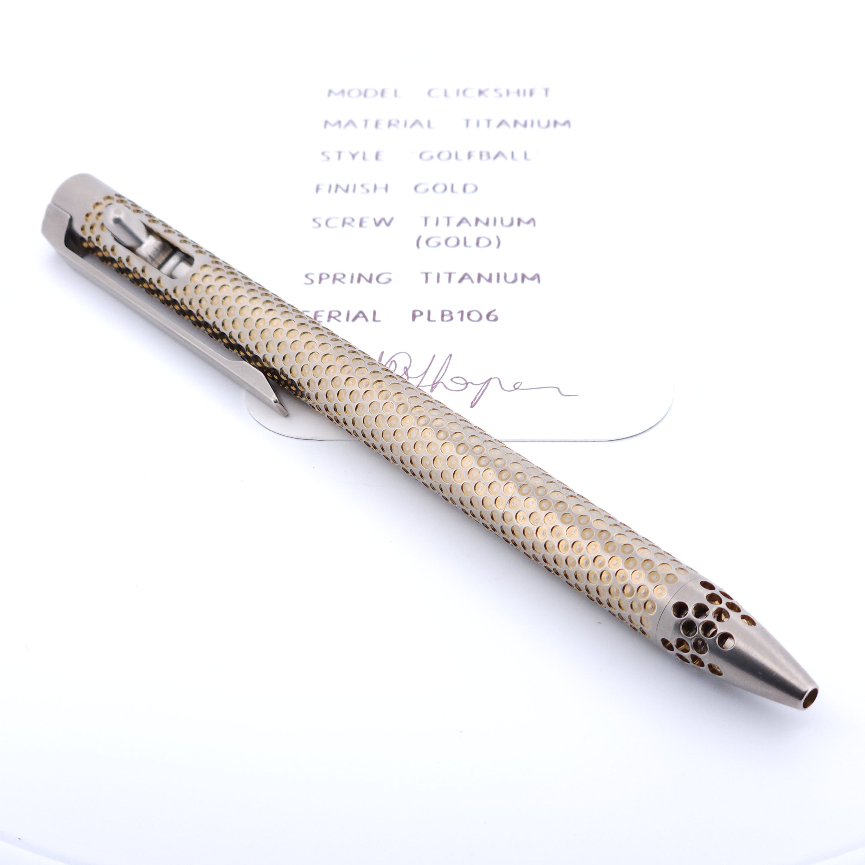 PenLab™ Custom Pen: PLB106