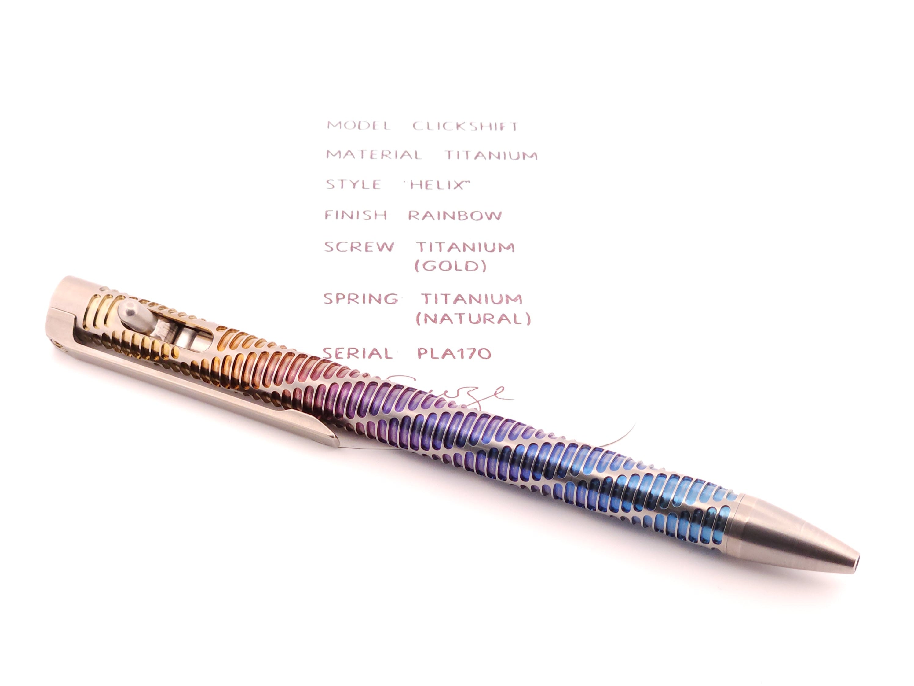 PenLab™ Custom Pen: PLA170