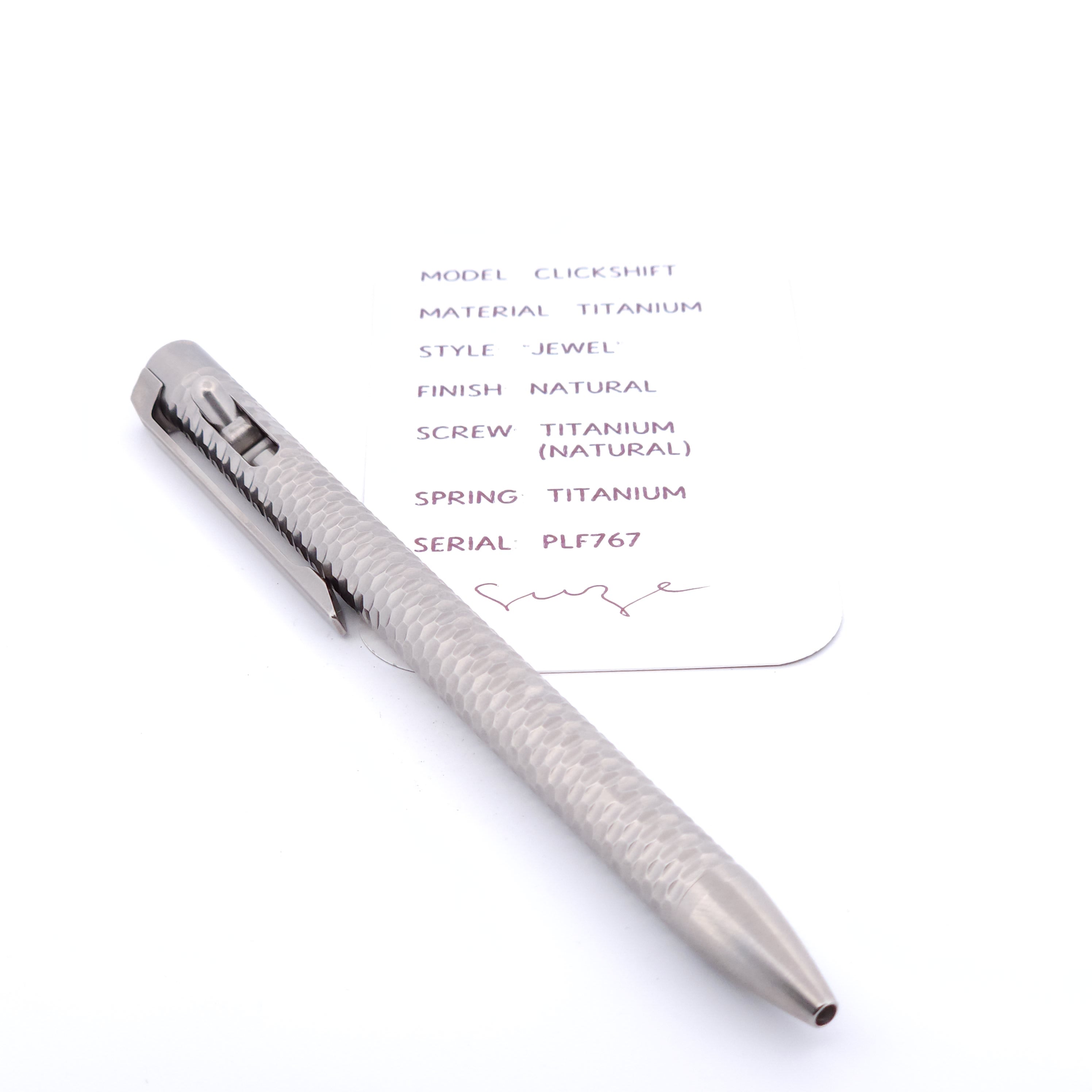 PenLab™ Custom Pen: PLF767 - "Jewel"