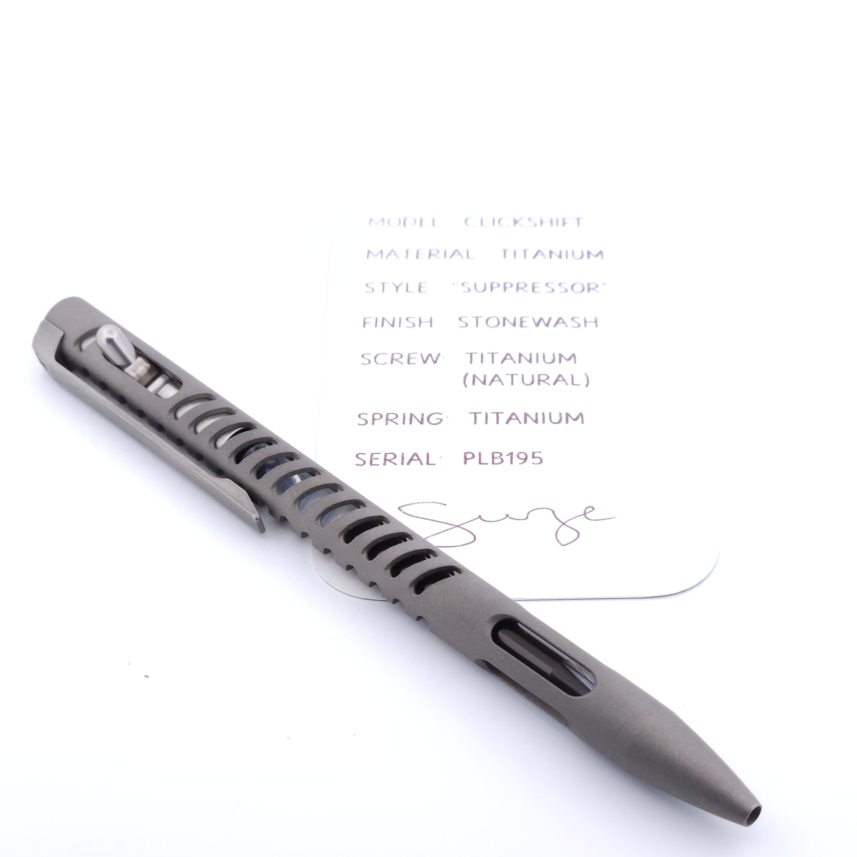 PenLab™ Custom Pen: PLB195