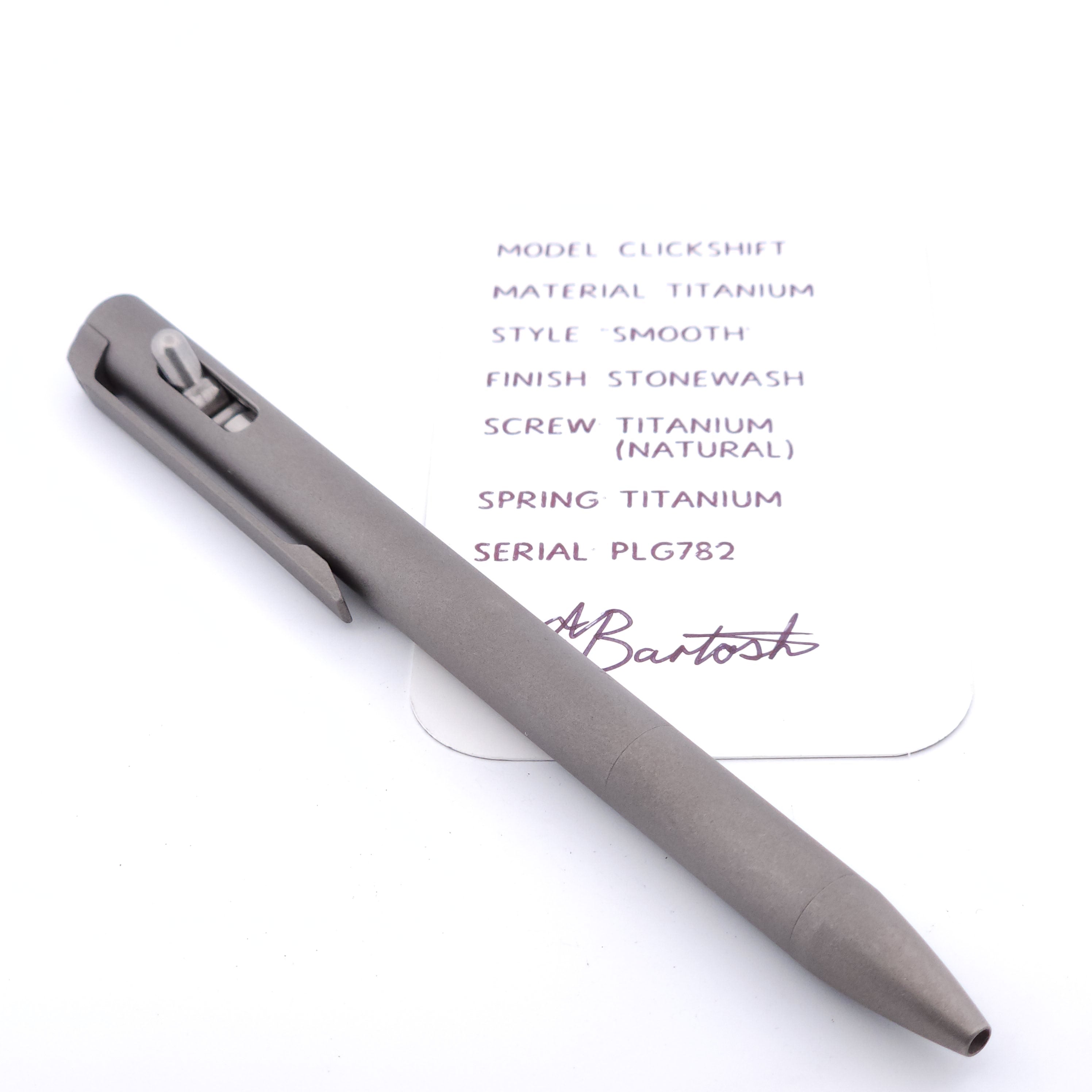 PenLab™ Custom Pen: PLG782 - "Smooth" (Stonewash)