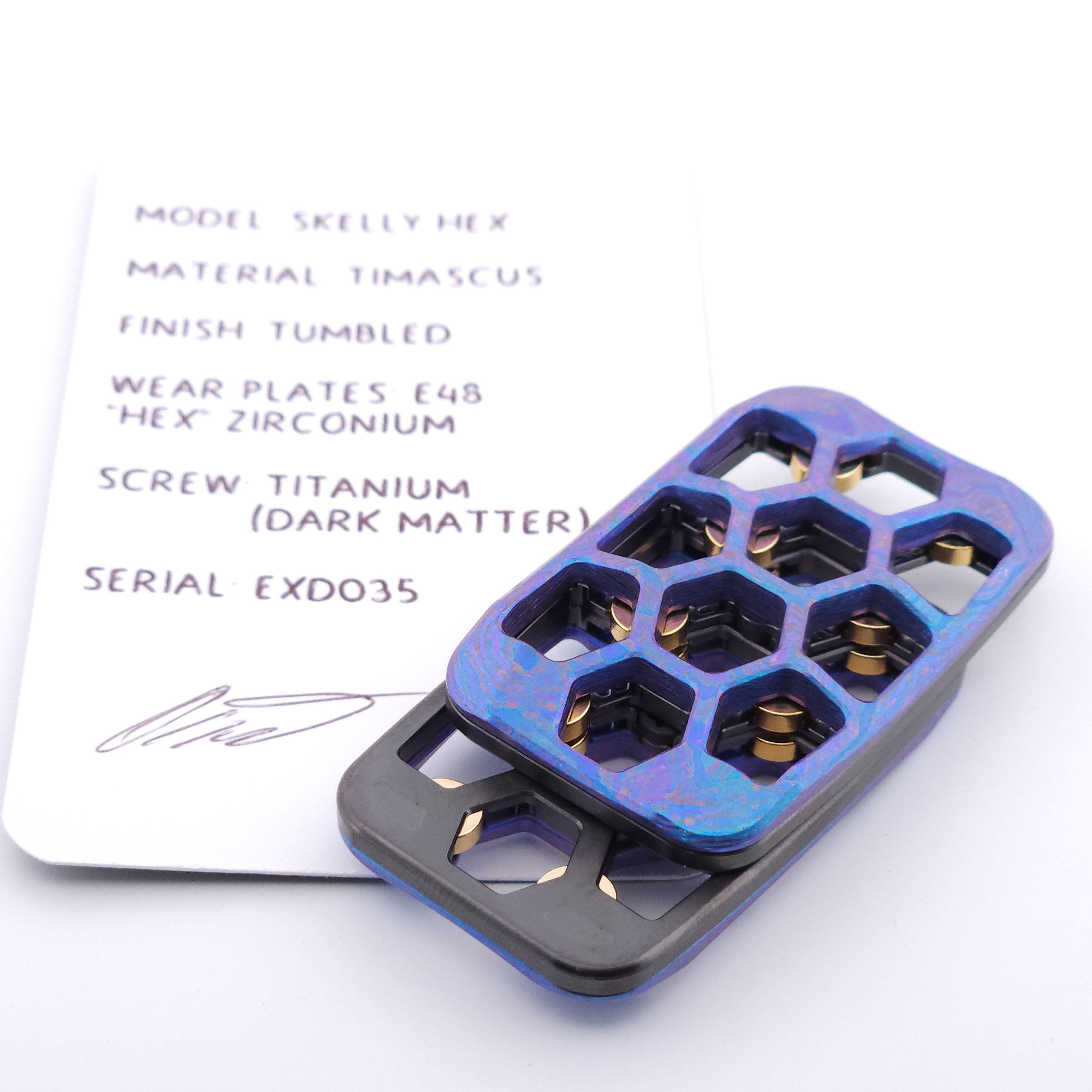Exotic Custom Slider: EXD035 -  Skelly Hex