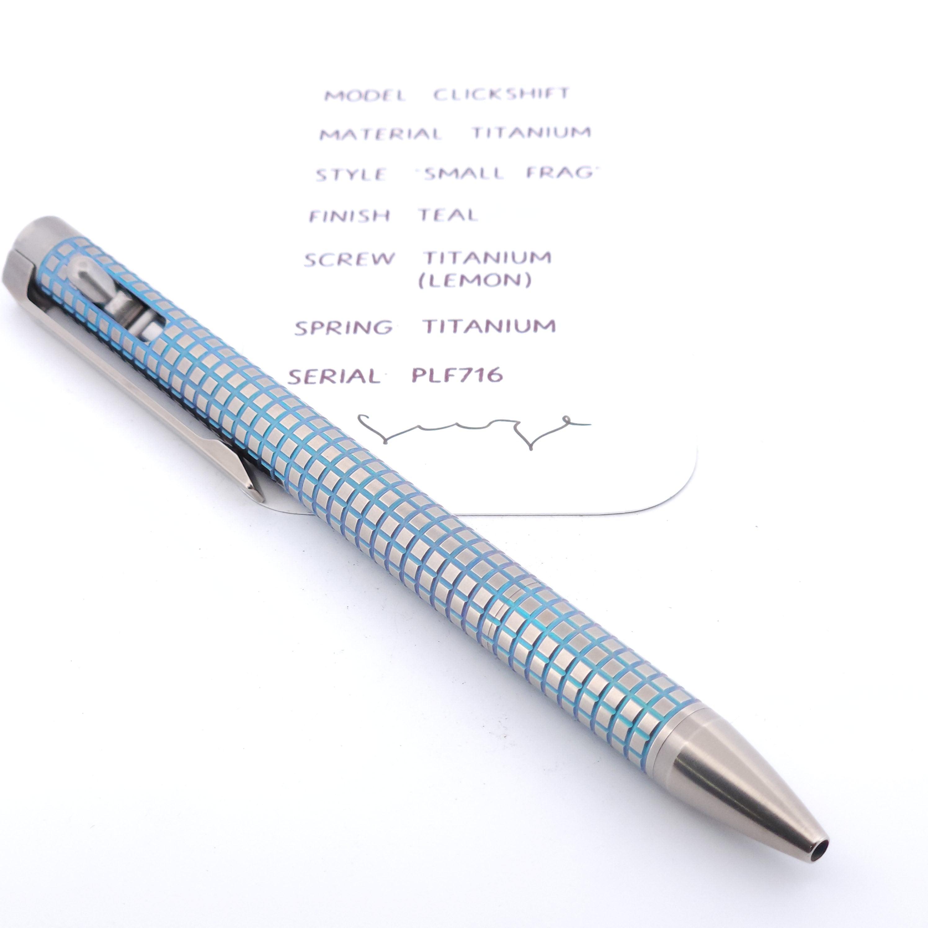 PenLab™ Custom Pen: PLF716 - "Small Frag"