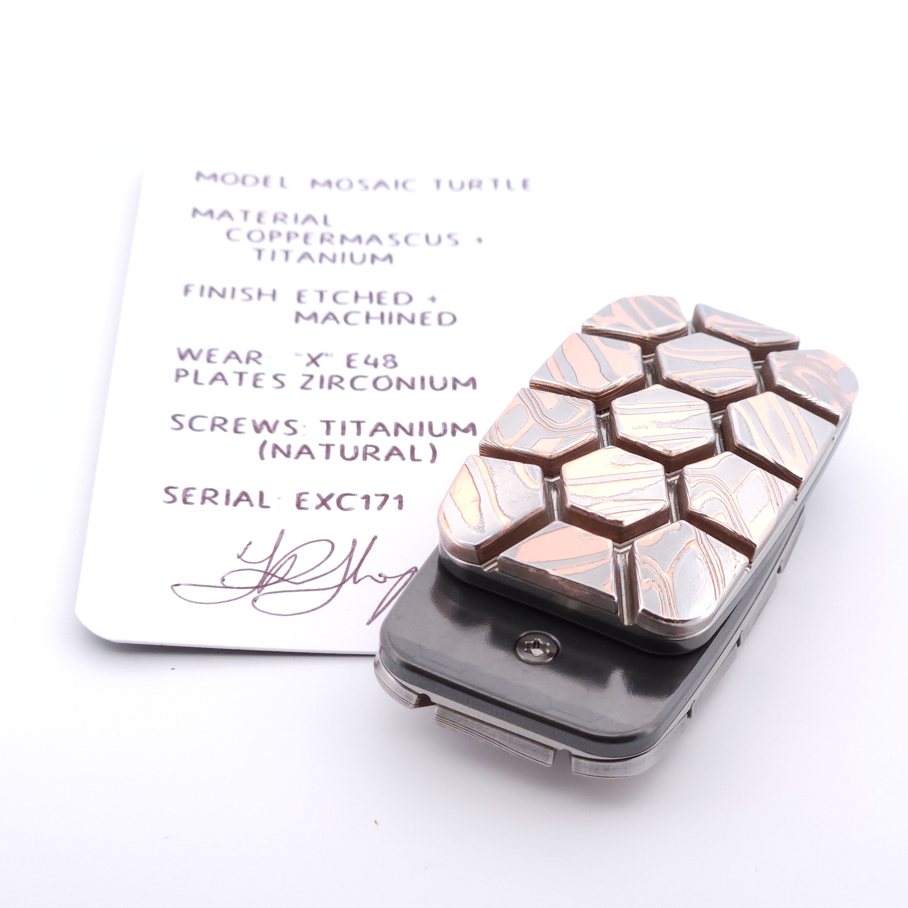 Exotic Custom Slider: EXC171 - Mosaic Turtle